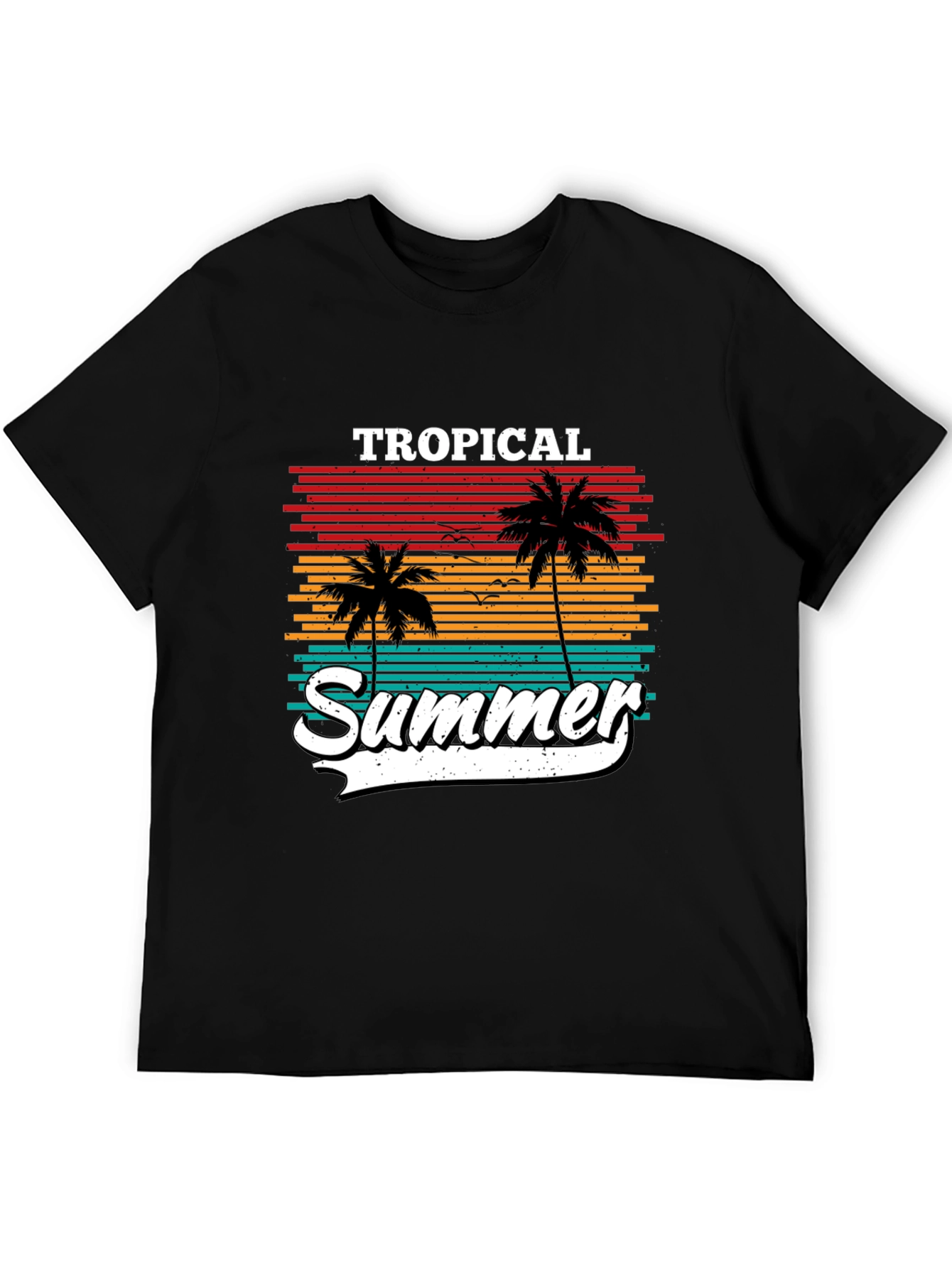 Tropical Summer Palm Tree T-Shirt