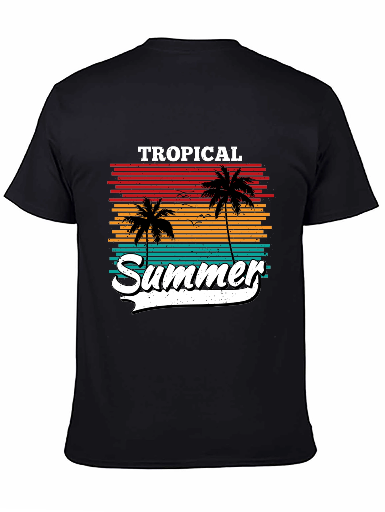 Tropical Summer Palm Tree T-Shirt