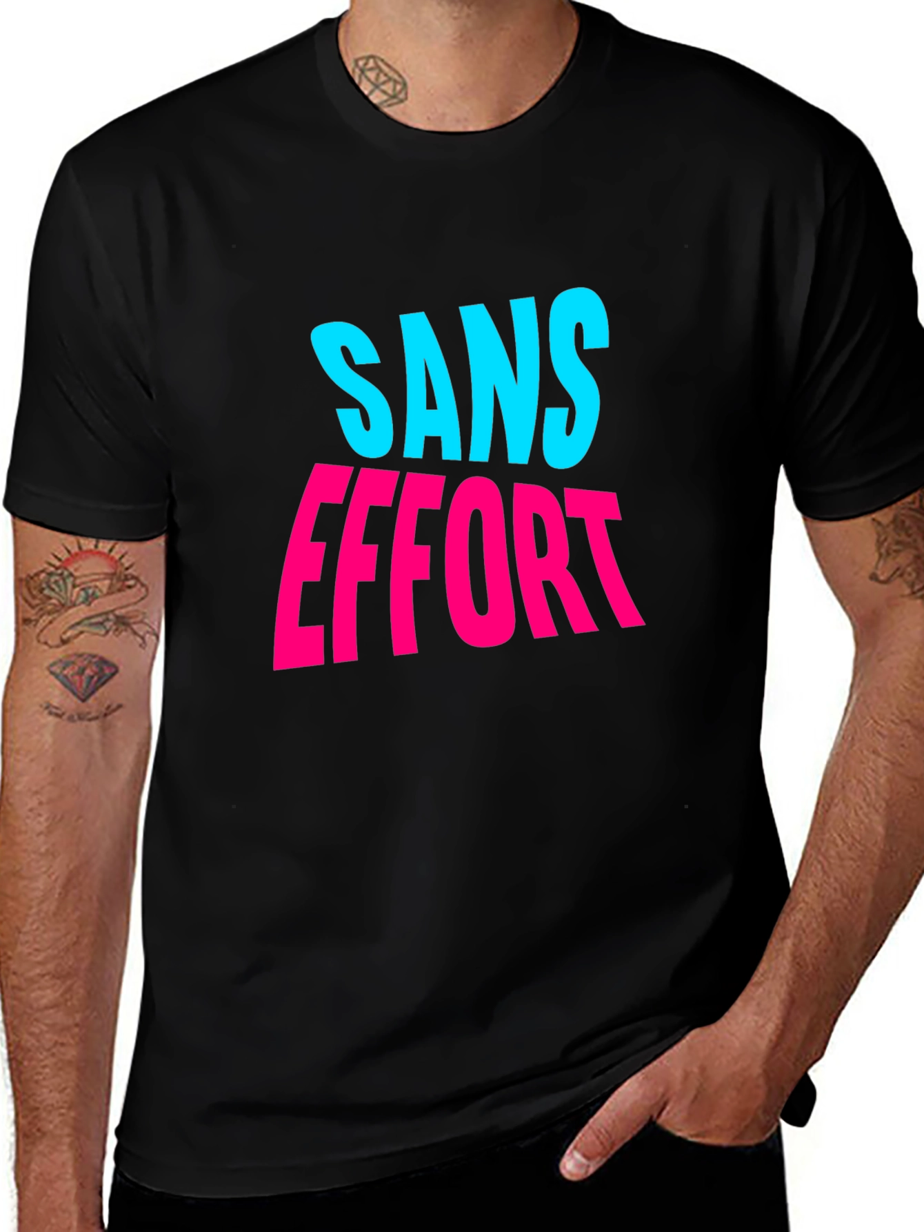 Sans Effort Graphic Tee - Casual Style