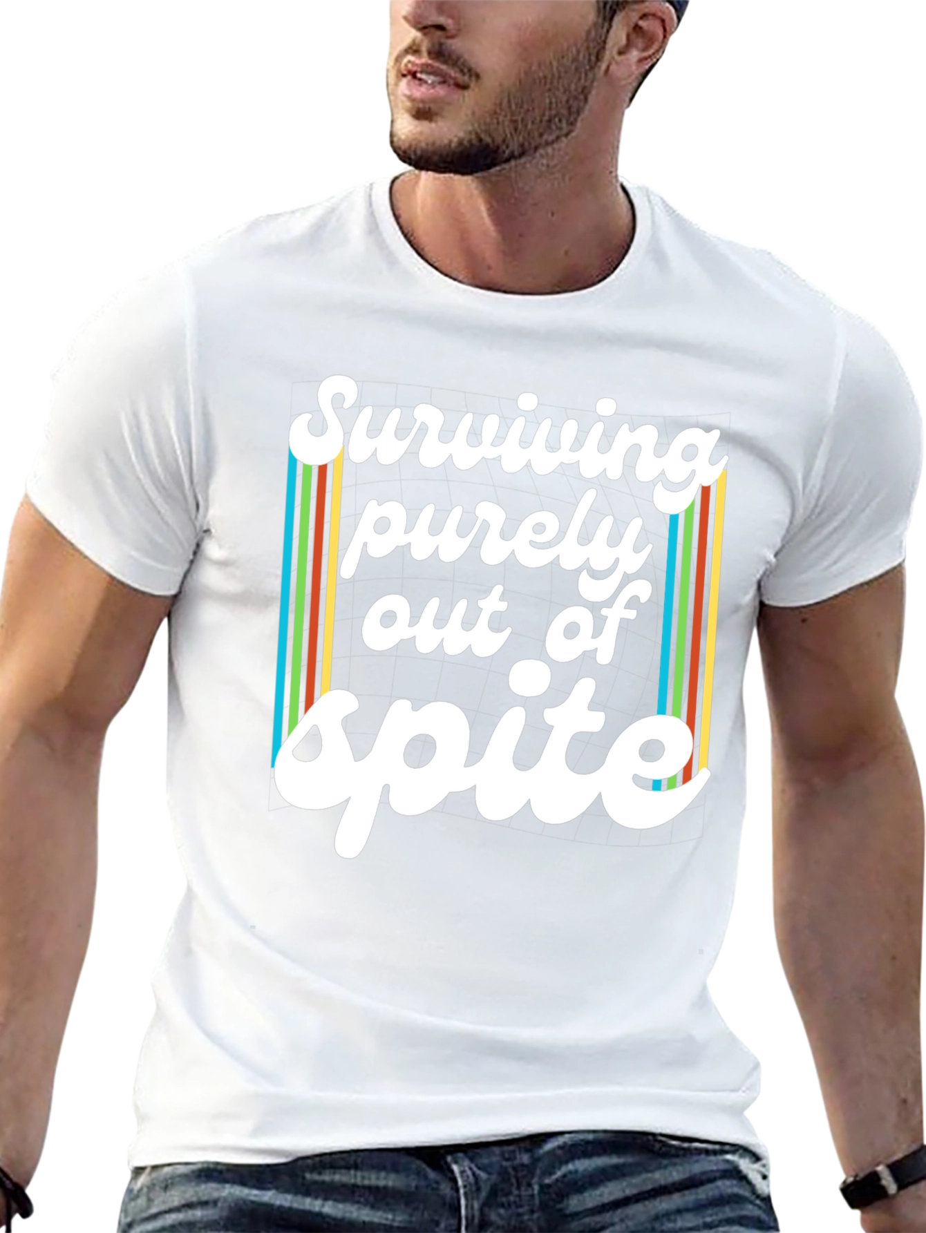 Surviving Purely Out of Spite Graphic Tee