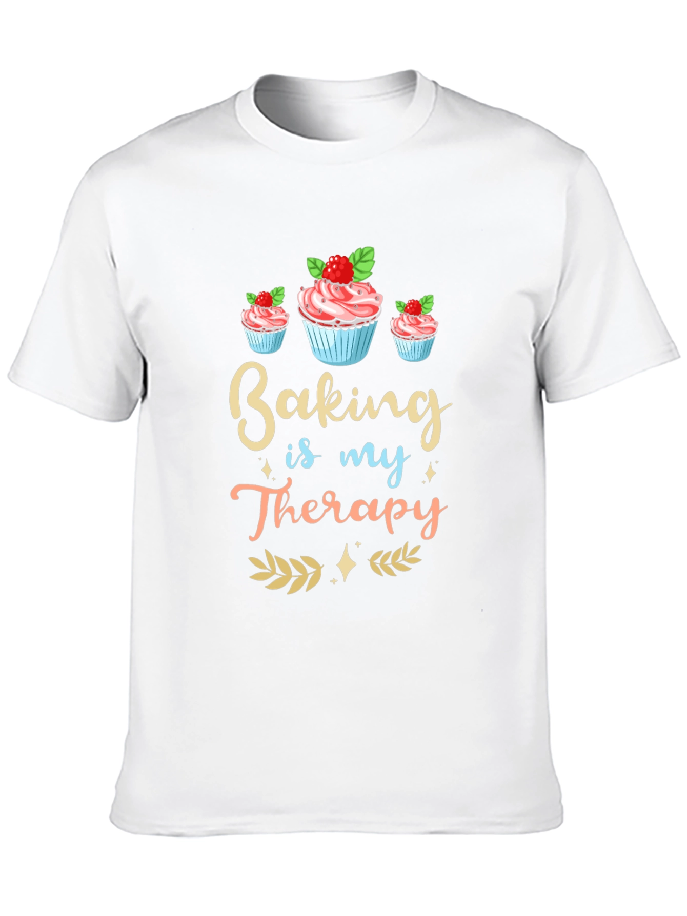 Baking is My Therapy Graphic Tee