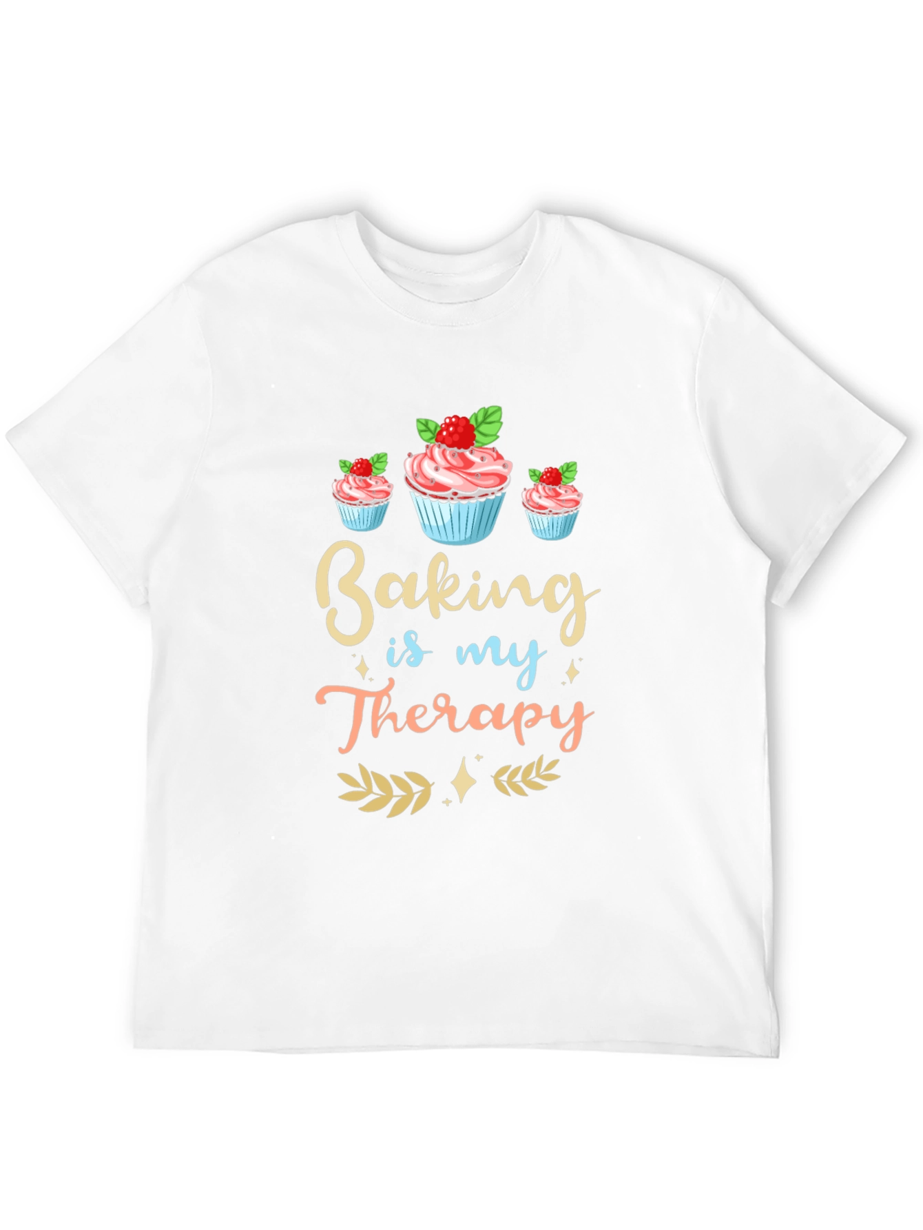 Baking is My Therapy Graphic Tee