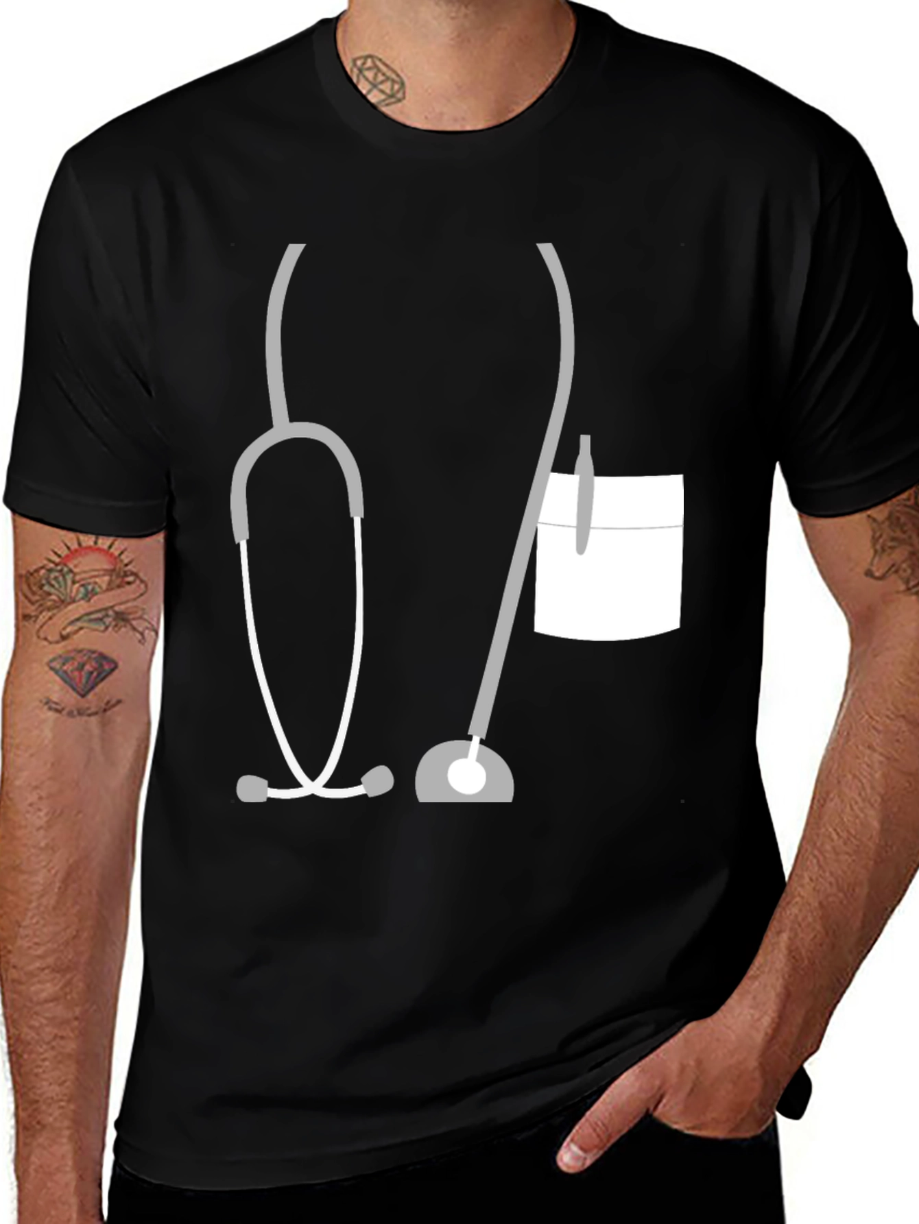 Doctor Scrubs T-Shirt Novelty Medical Tee