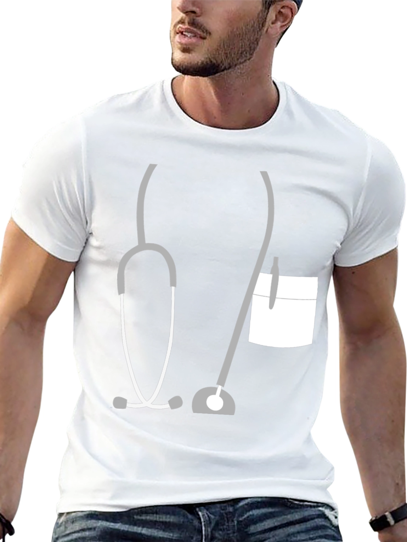 Doctor Scrubs T-Shirt Novelty Medical Tee