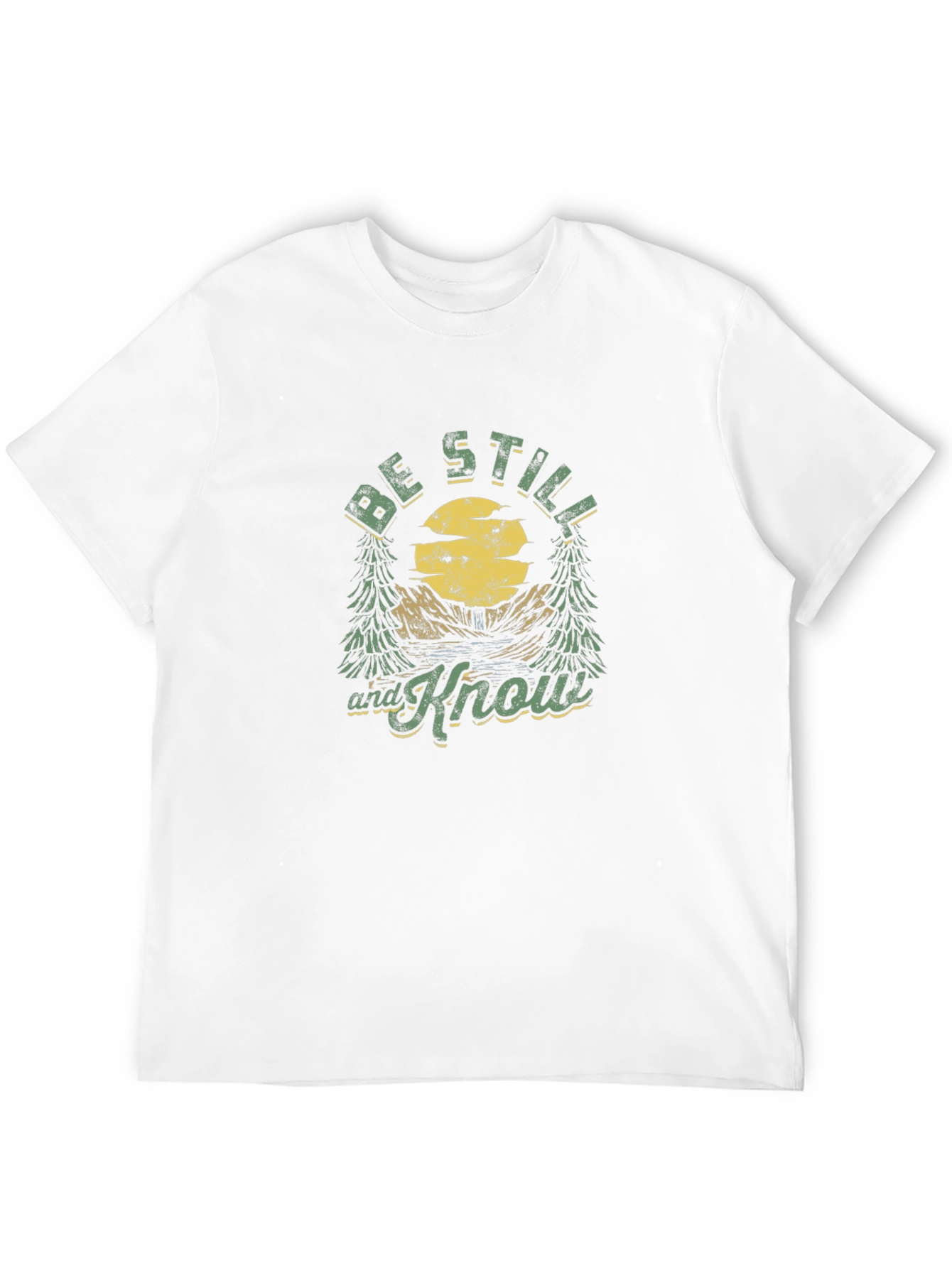 Be Still and Know Graphic T-Shirt - Black