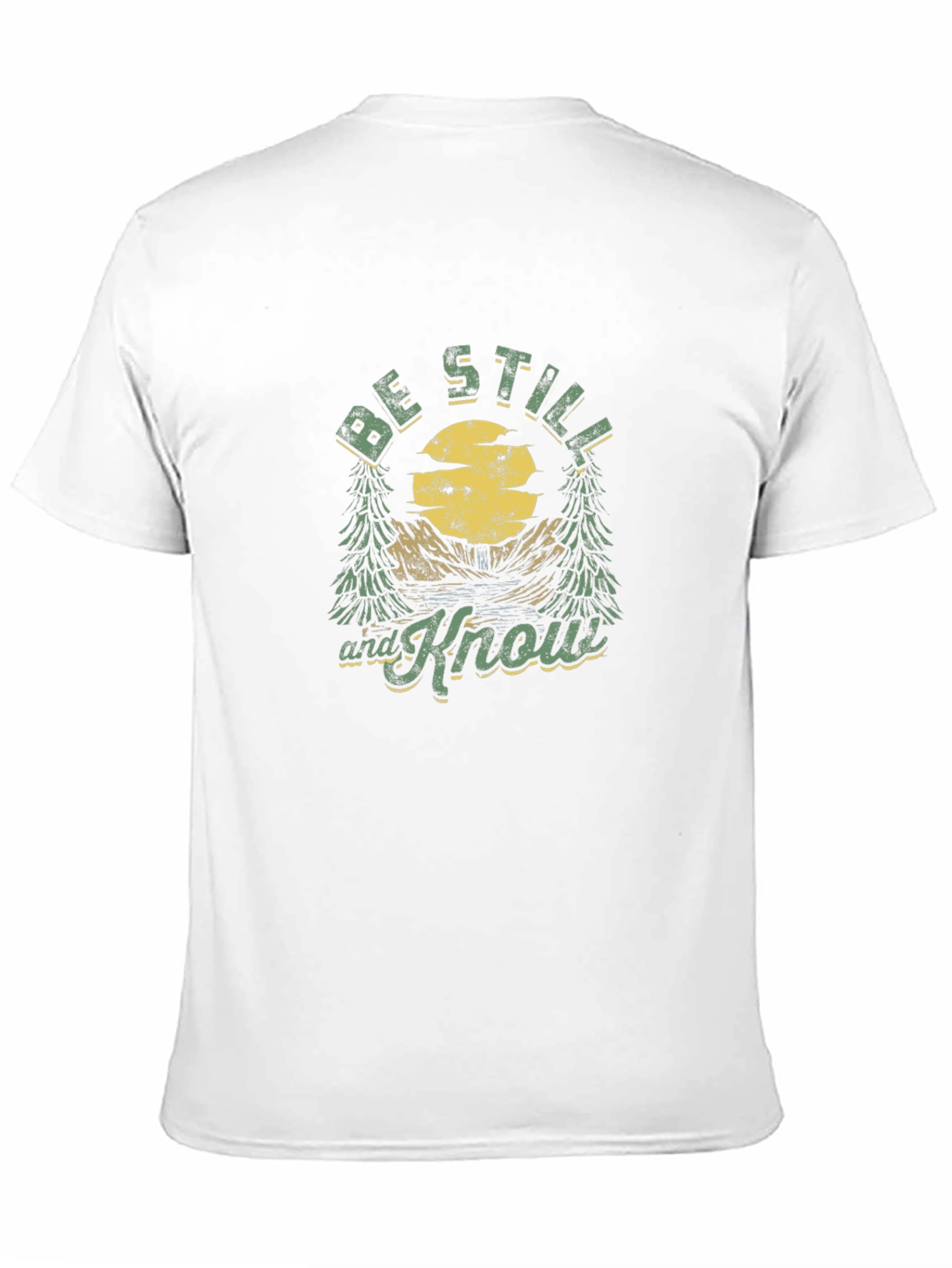 Be Still and Know Graphic T-Shirt - Black