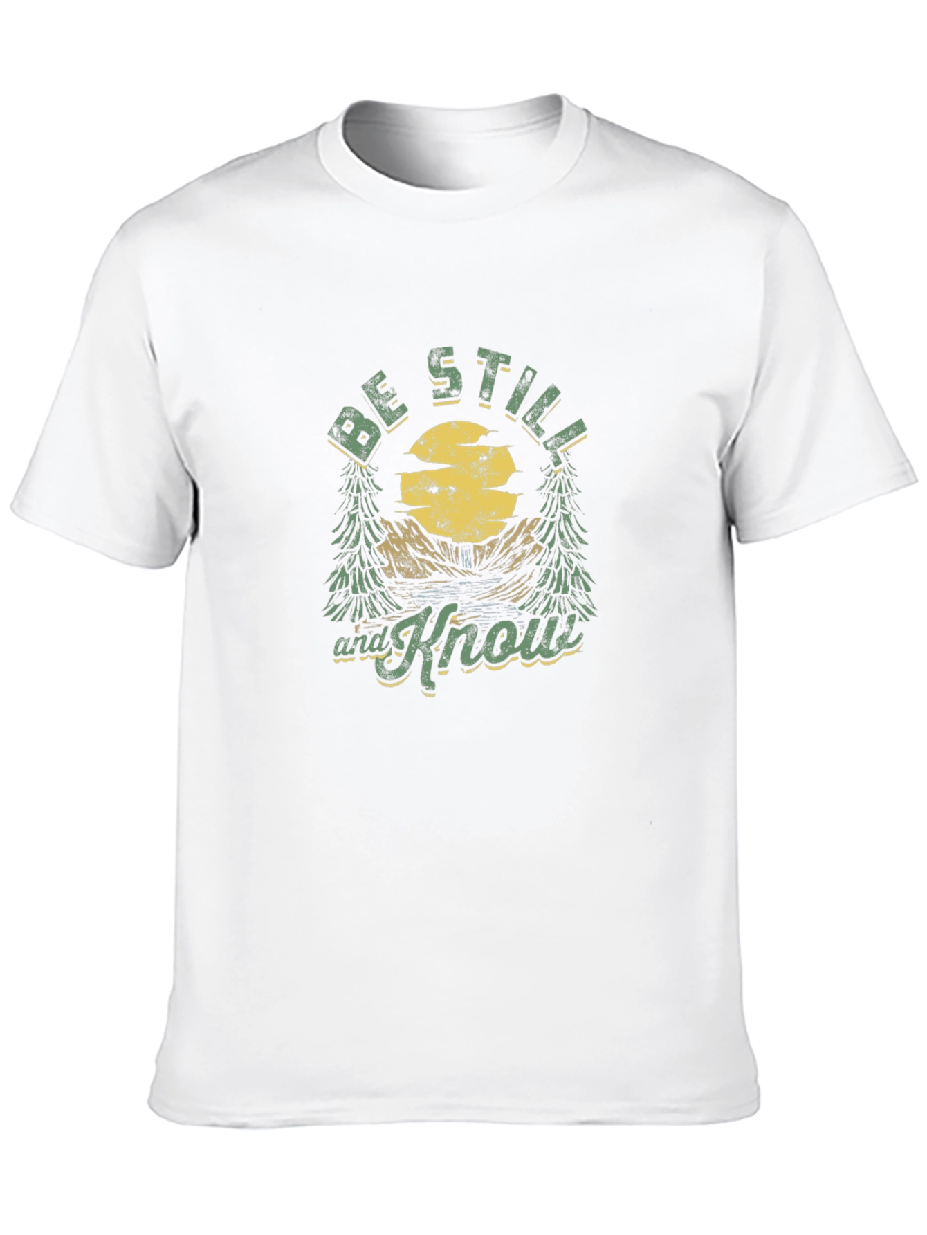 Be Still and Know Graphic T-Shirt - Black