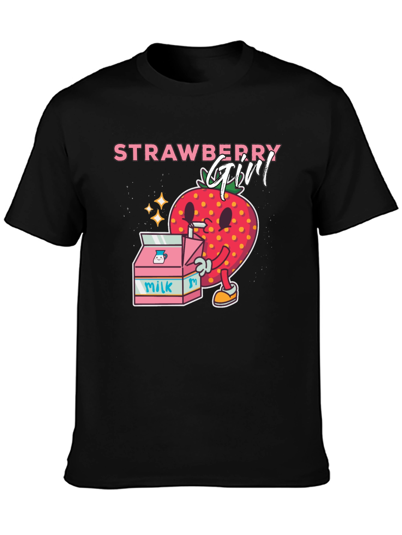 Strawberry Girl Graphic T-Shirt