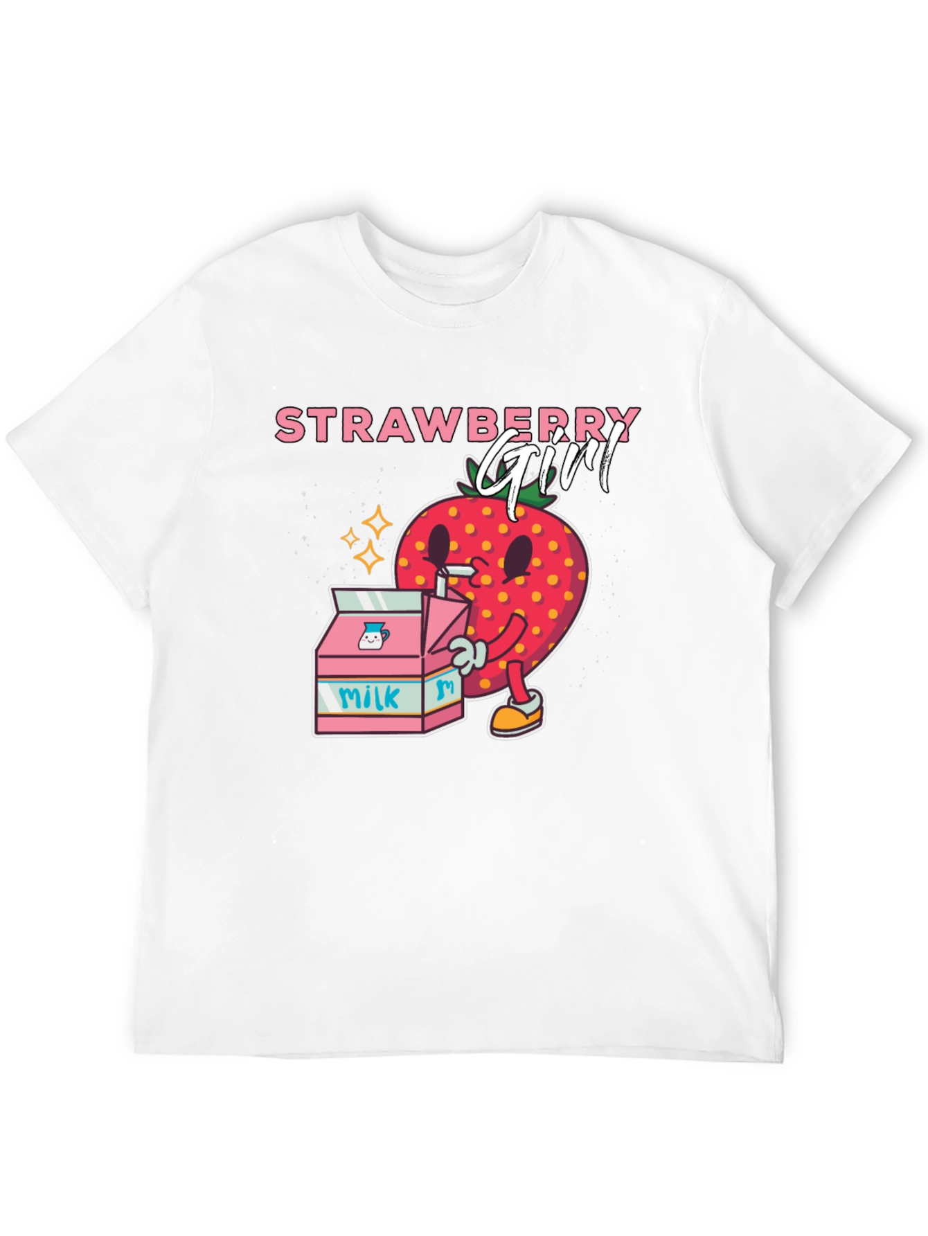 Strawberry Girl Graphic T-Shirt
