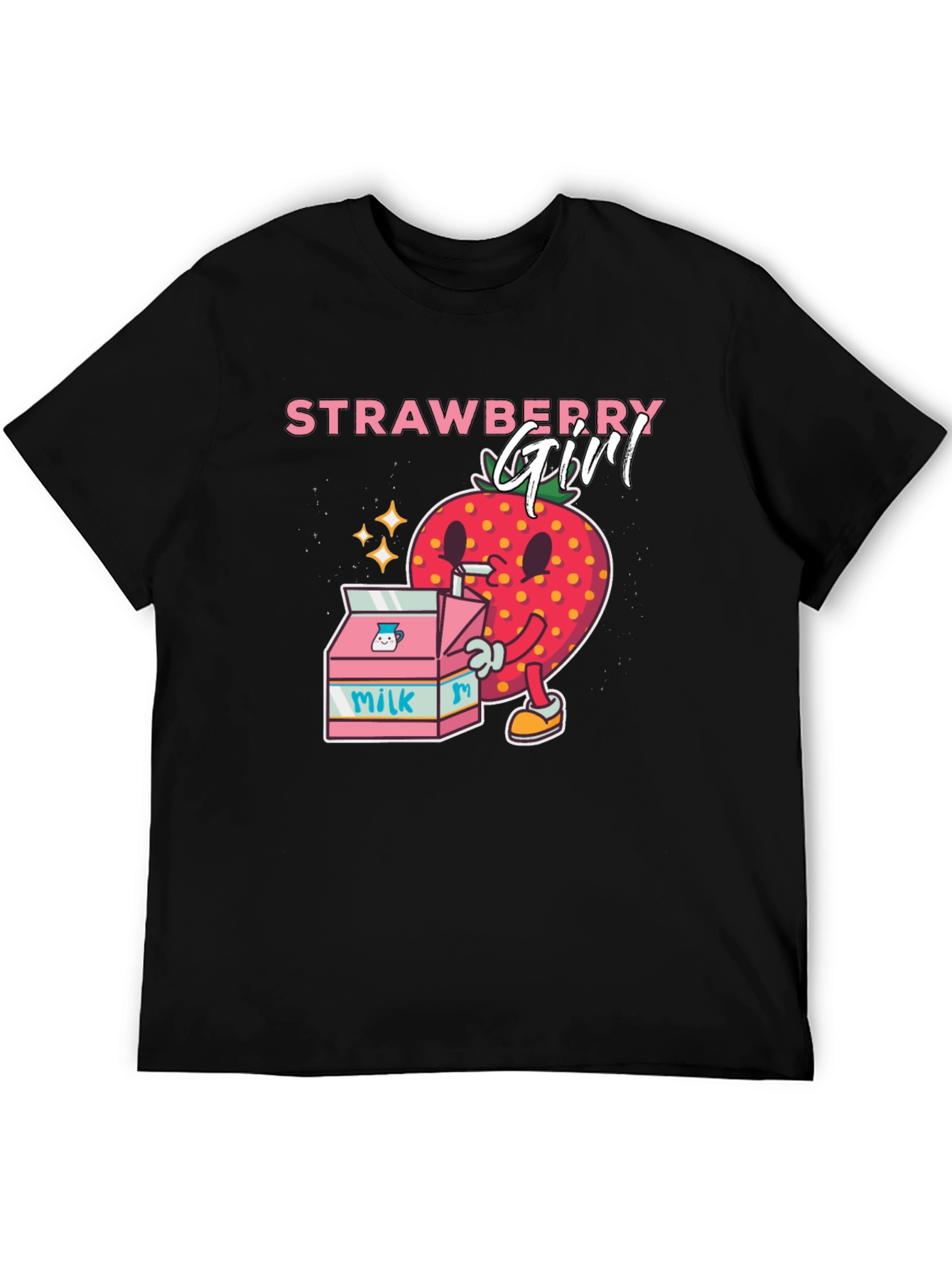 Strawberry Girl Graphic T-Shirt