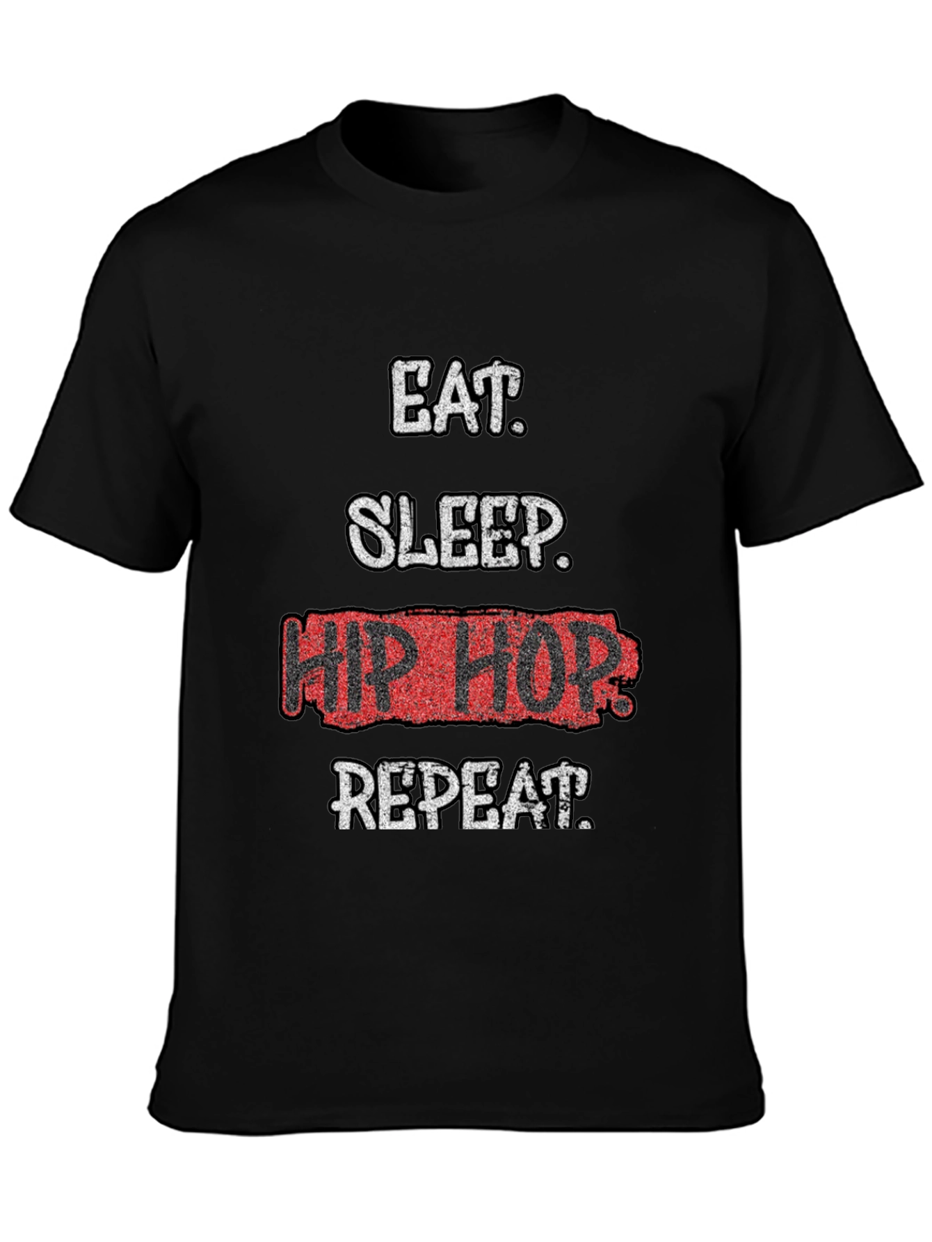 Eat Sleep Hip Hop Repeat Graphic Tee