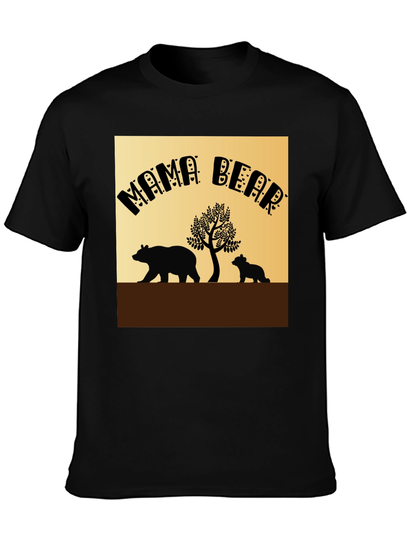 Mama Bear T-Shirt - Cute Family Design
