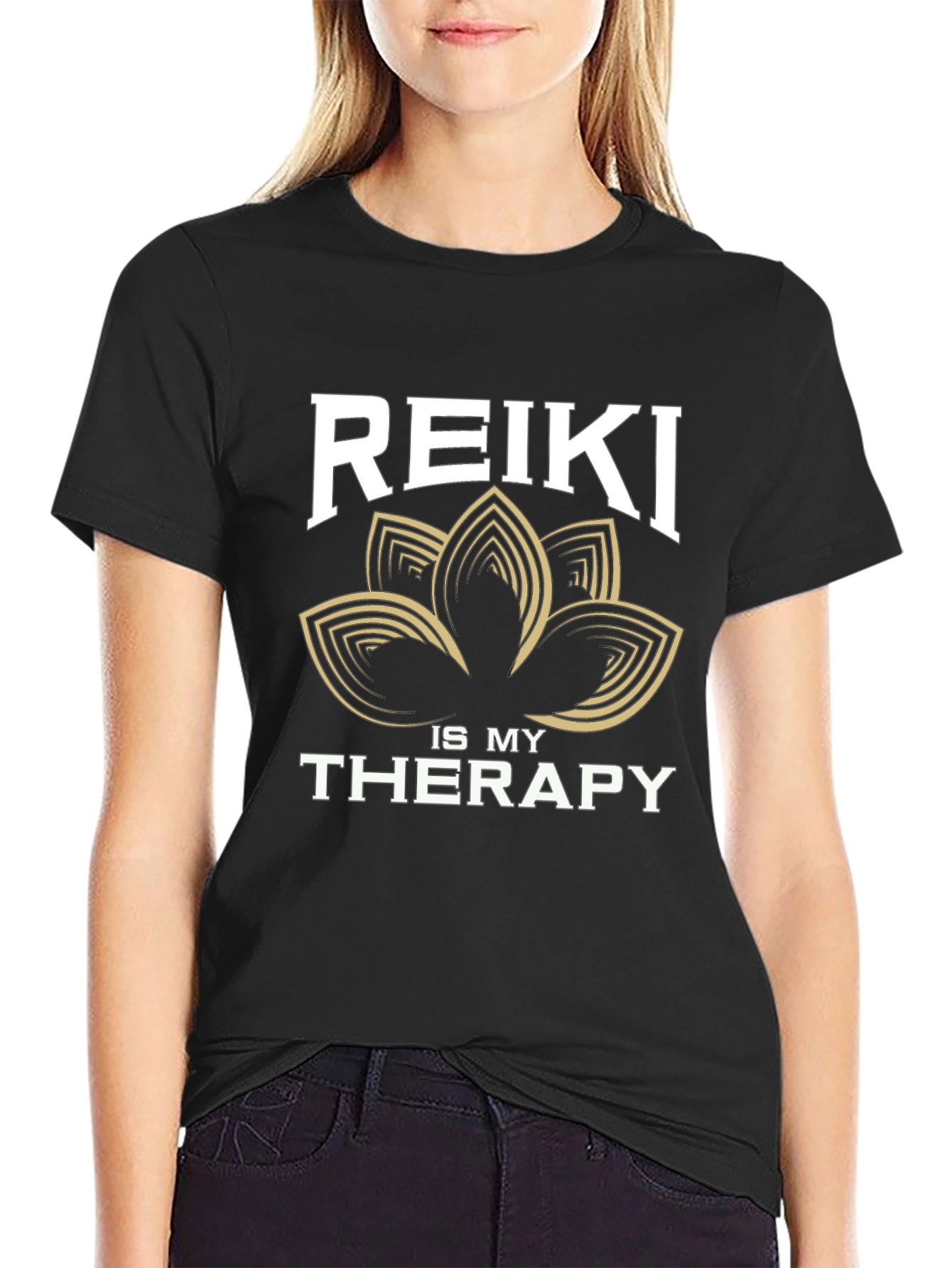 Reiki is My Therapy T-Shirt - Spiritual Healing