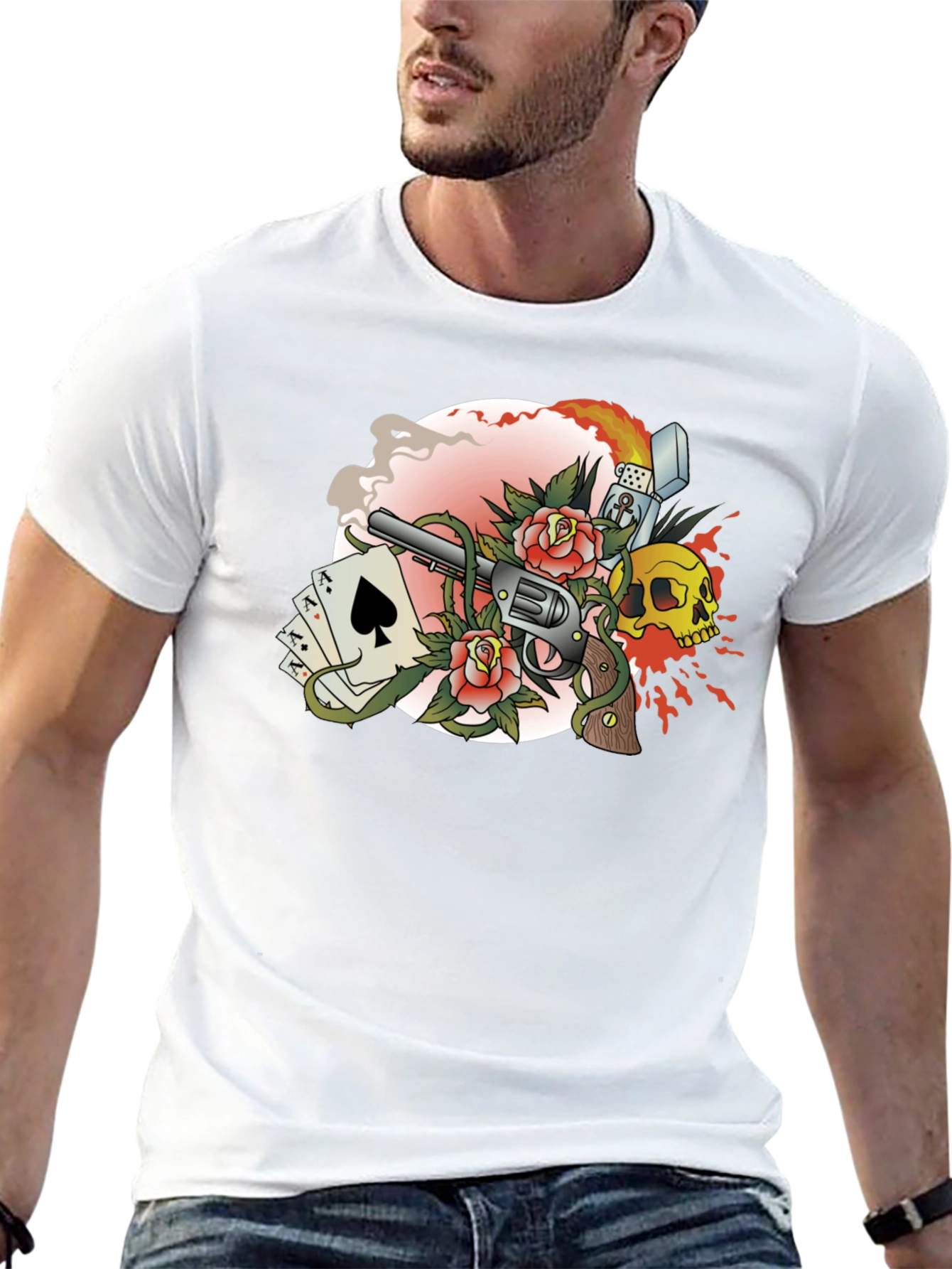 Lucky Ace Graphic Tee