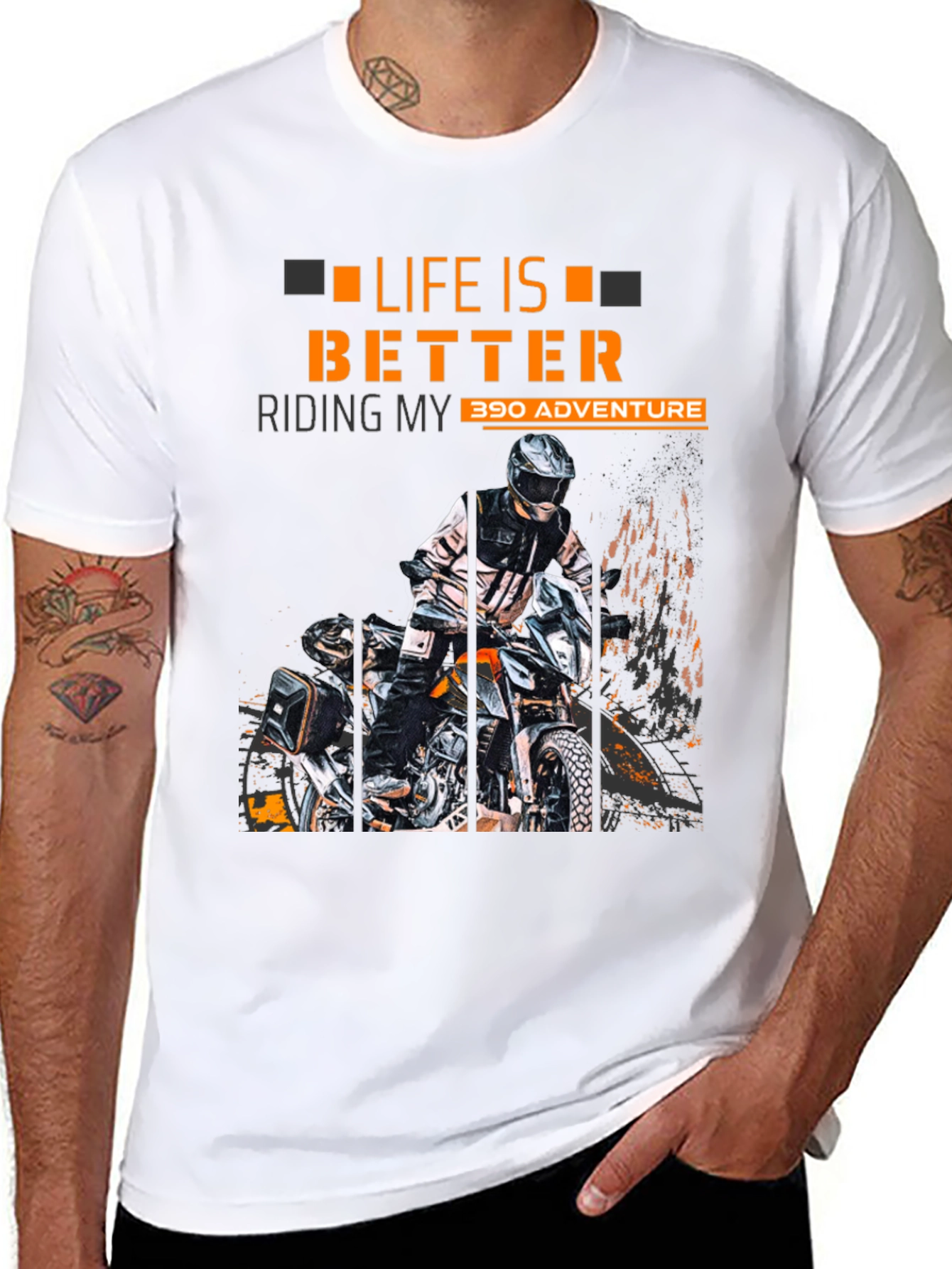 Life Is Better Riding My 390 Adventure T-Shirt