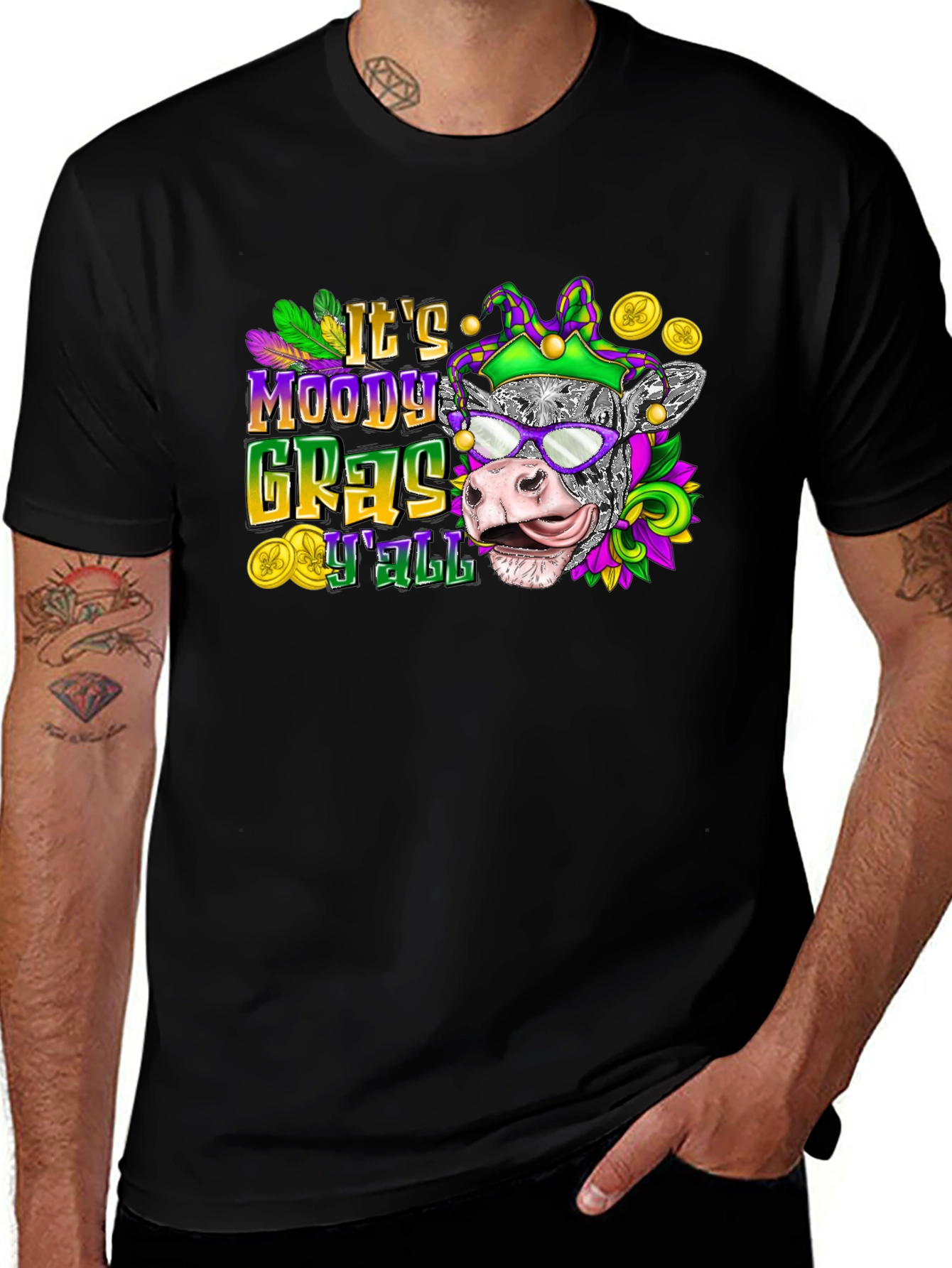 Moody Gras Yall T-Shirt