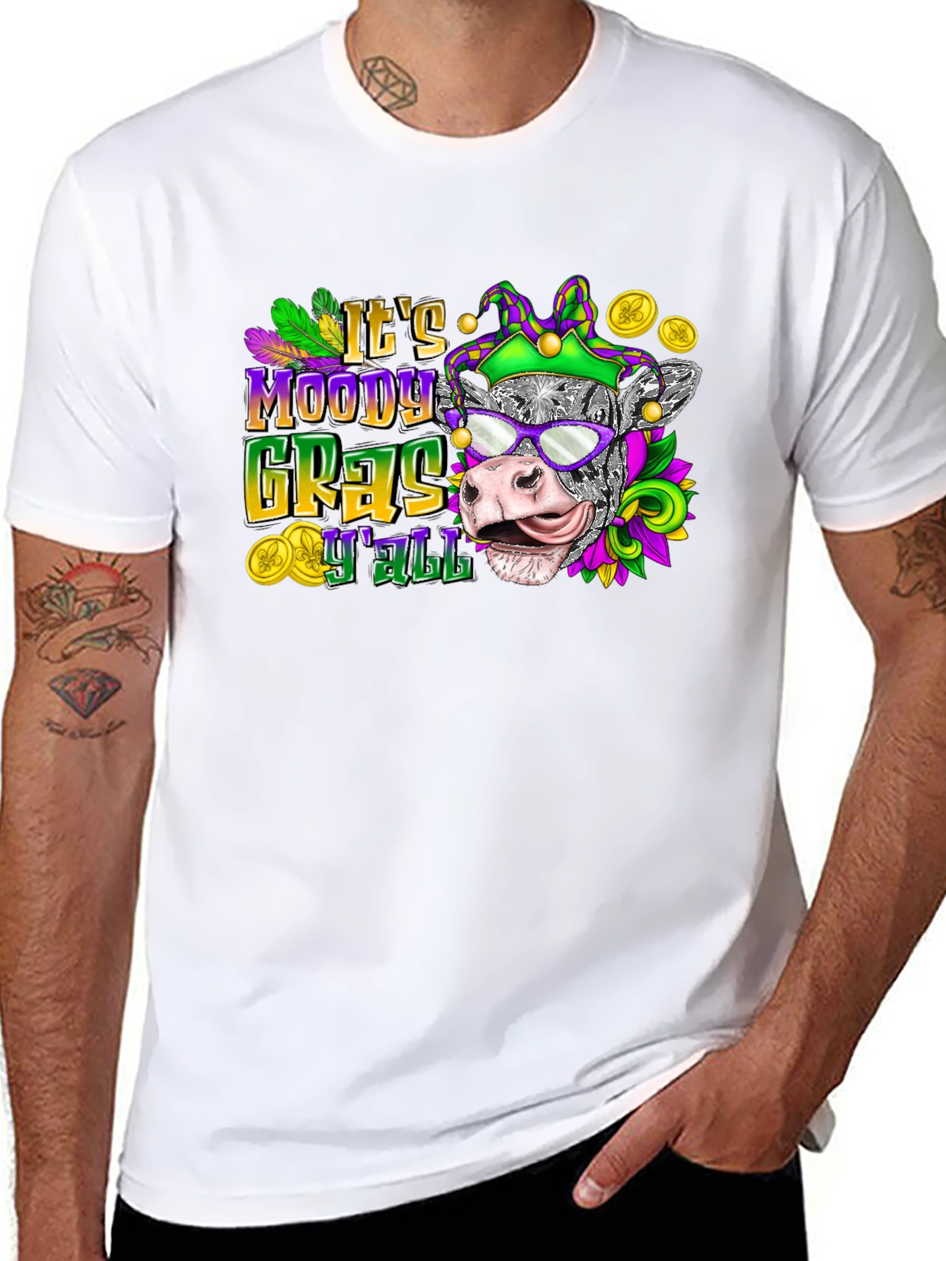 Moody Gras Yall T-Shirt