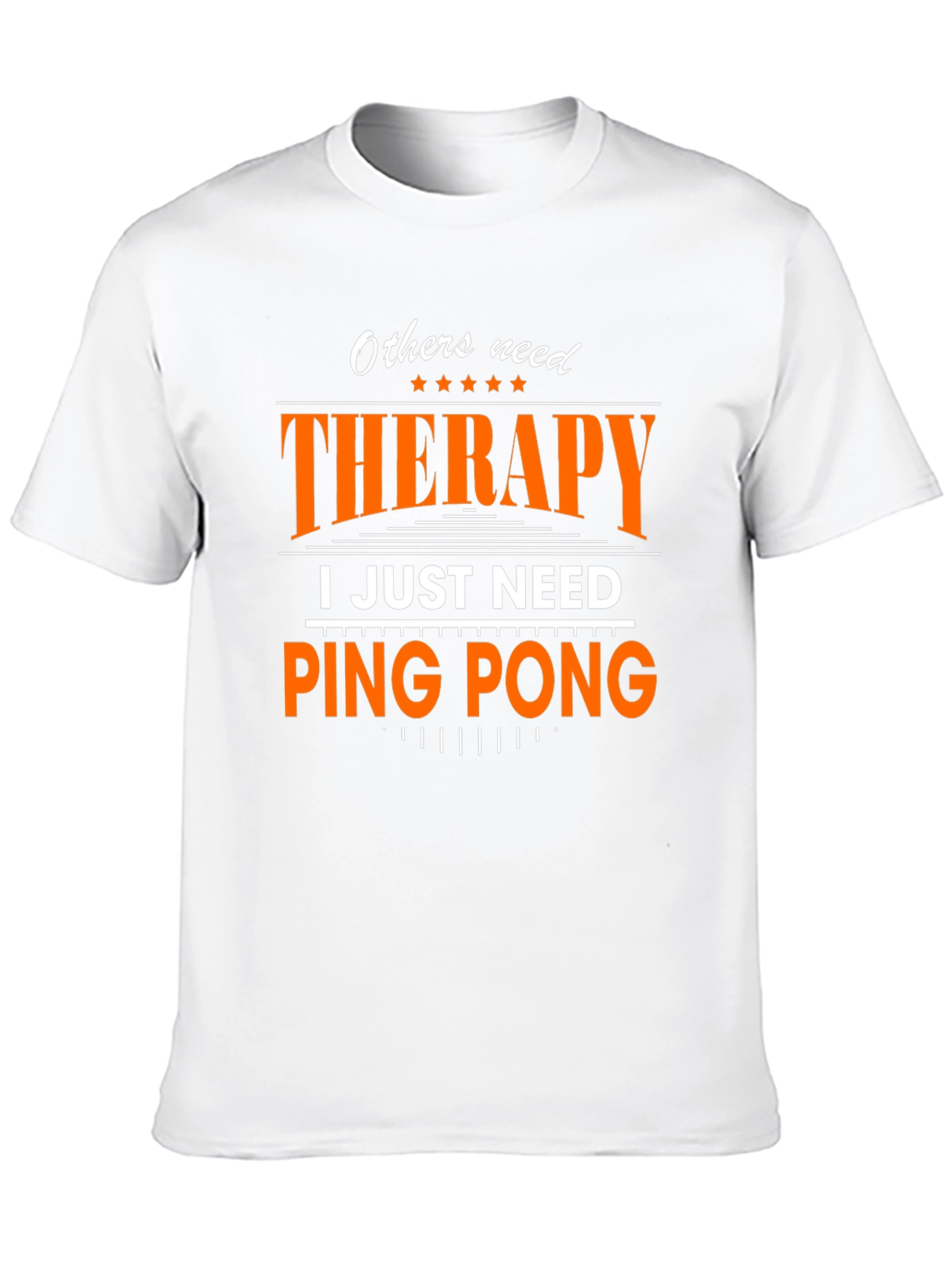 Therapy Ping Pong T-Shirt - Black Cotton Tee