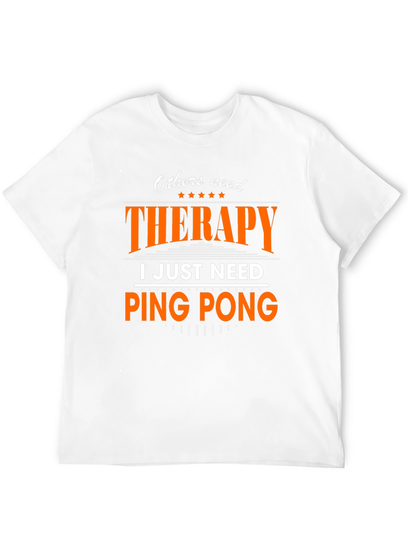Therapy Ping Pong T-Shirt - Black Cotton Tee