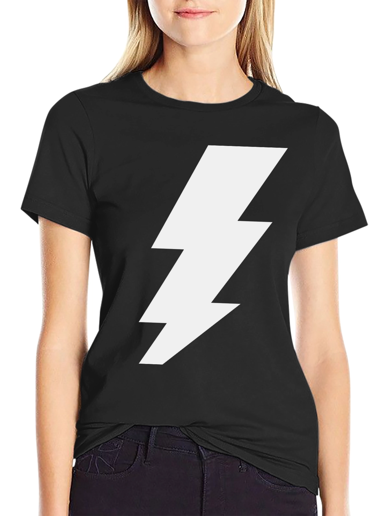 Lightning Bolt Graphic Tee - Bold Style