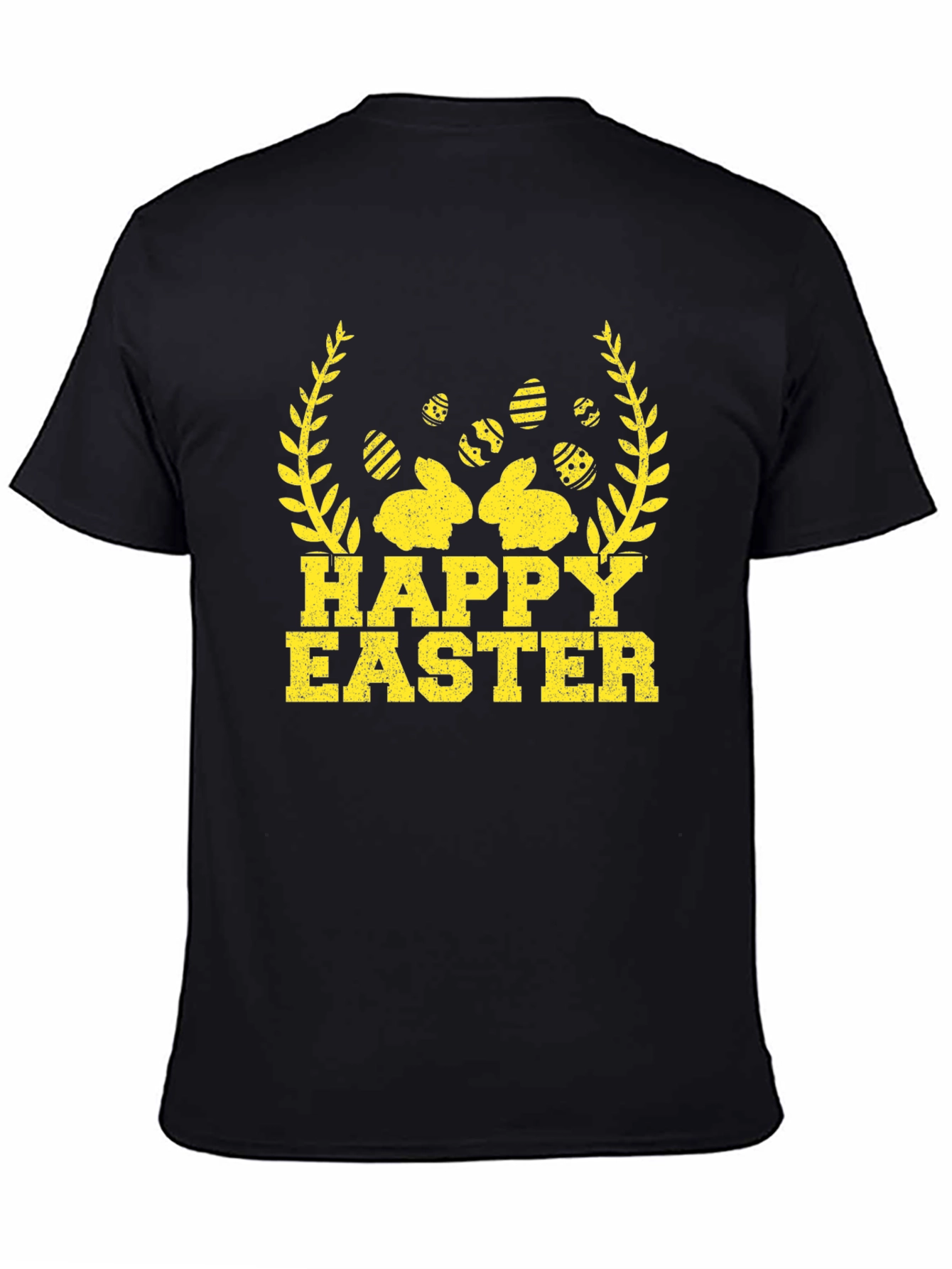 Happy Easter Bunny & Egg Graphic T-Shirt