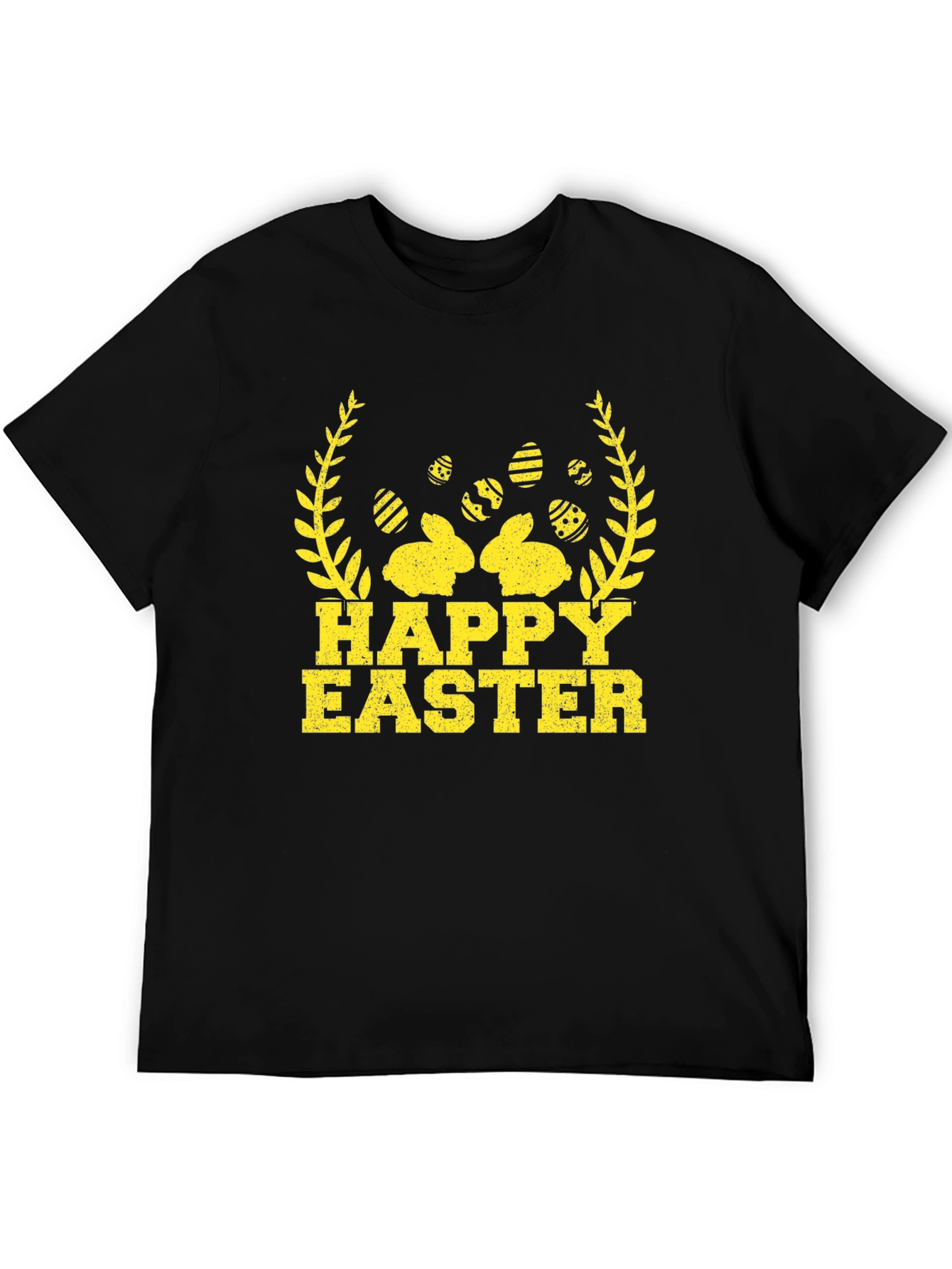 Happy Easter Bunny & Egg Graphic T-Shirt