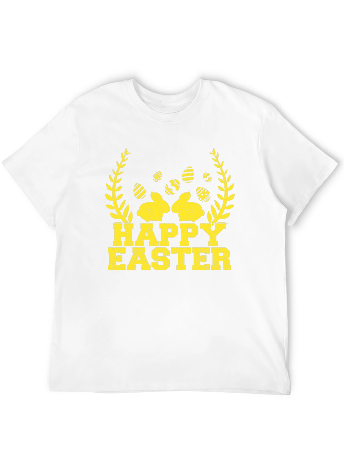Happy Easter Bunny & Egg Graphic T-Shirt