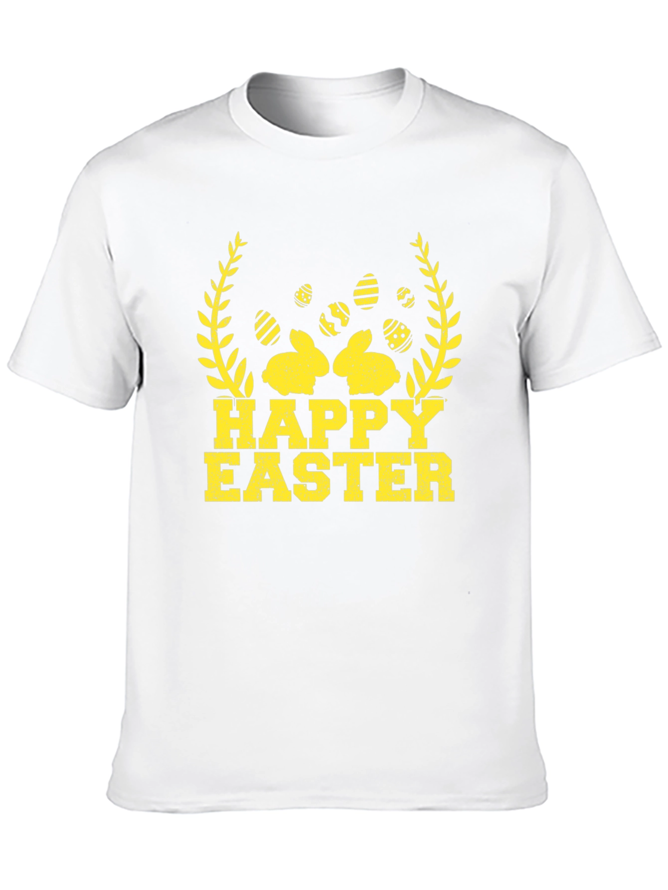Happy Easter Bunny & Egg Graphic T-Shirt