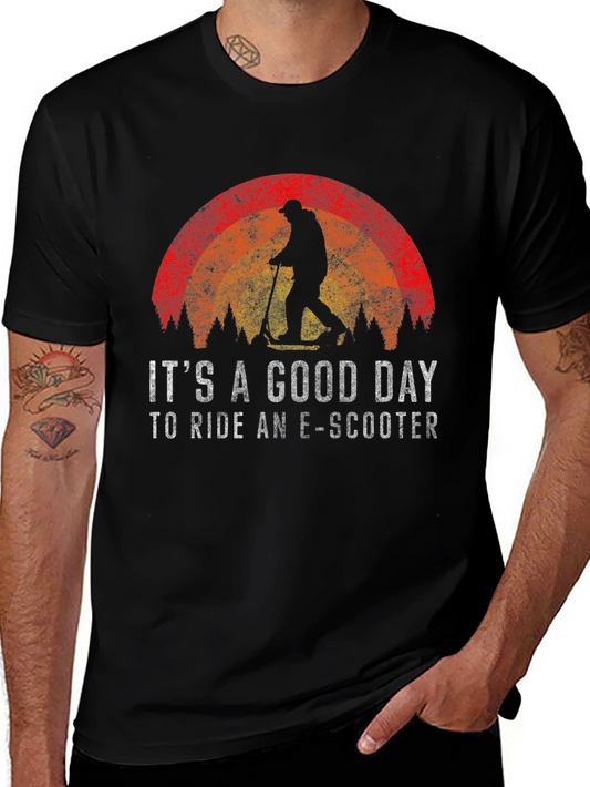 E-Scooter Ride T-Shirt - Good Day Design