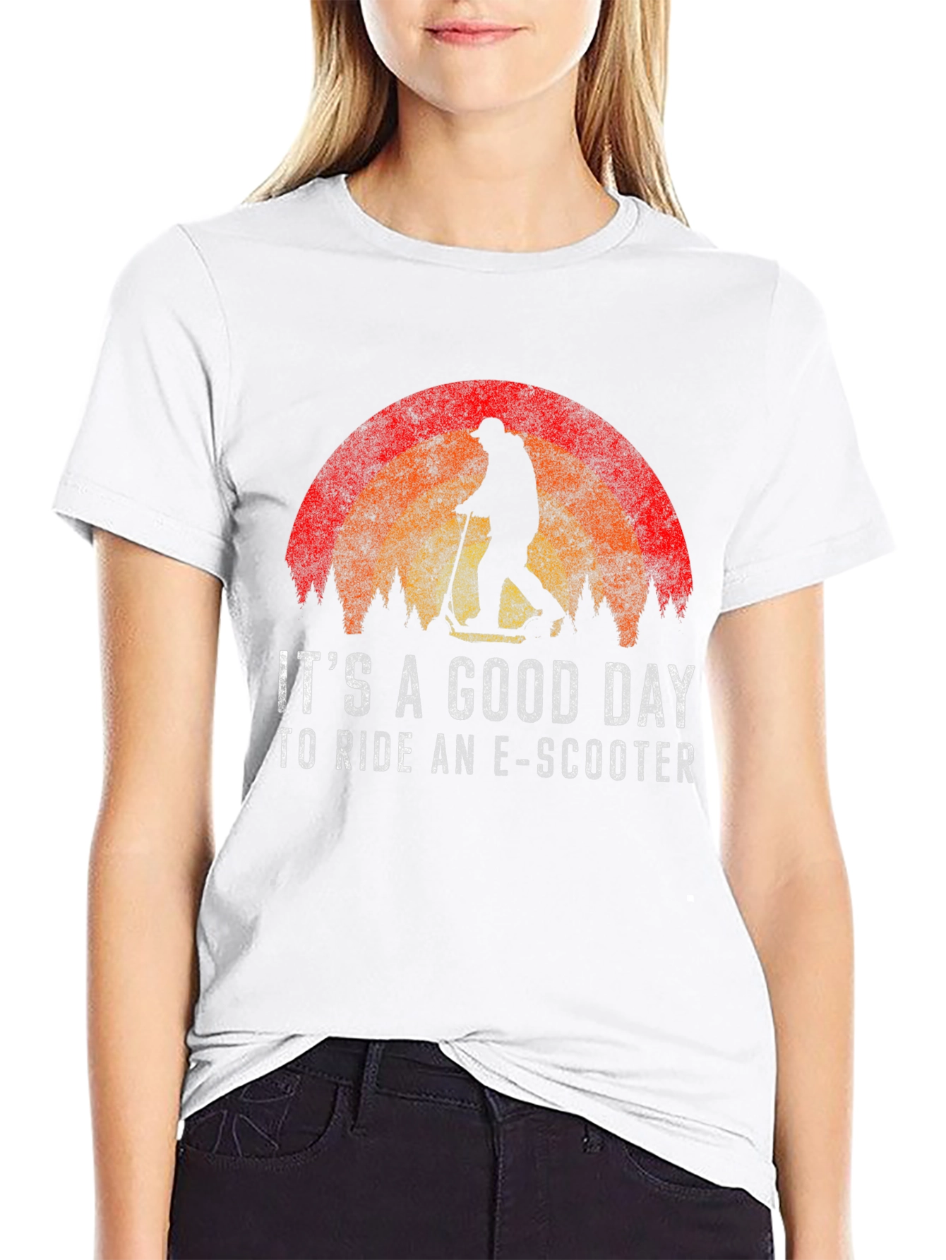 E-Scooter Ride T-Shirt - Good Day Design