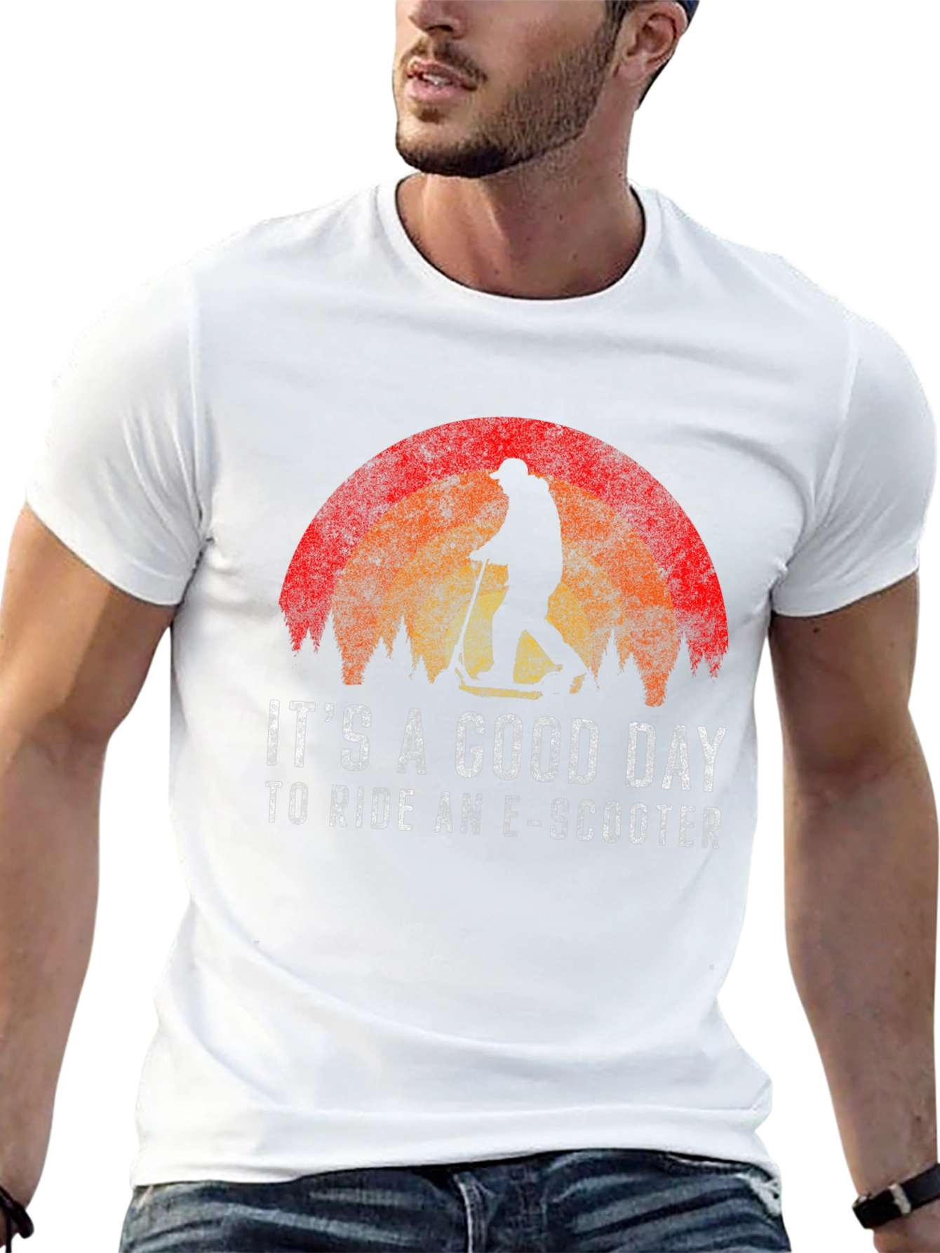 E-Scooter Ride T-Shirt - Good Day Design
