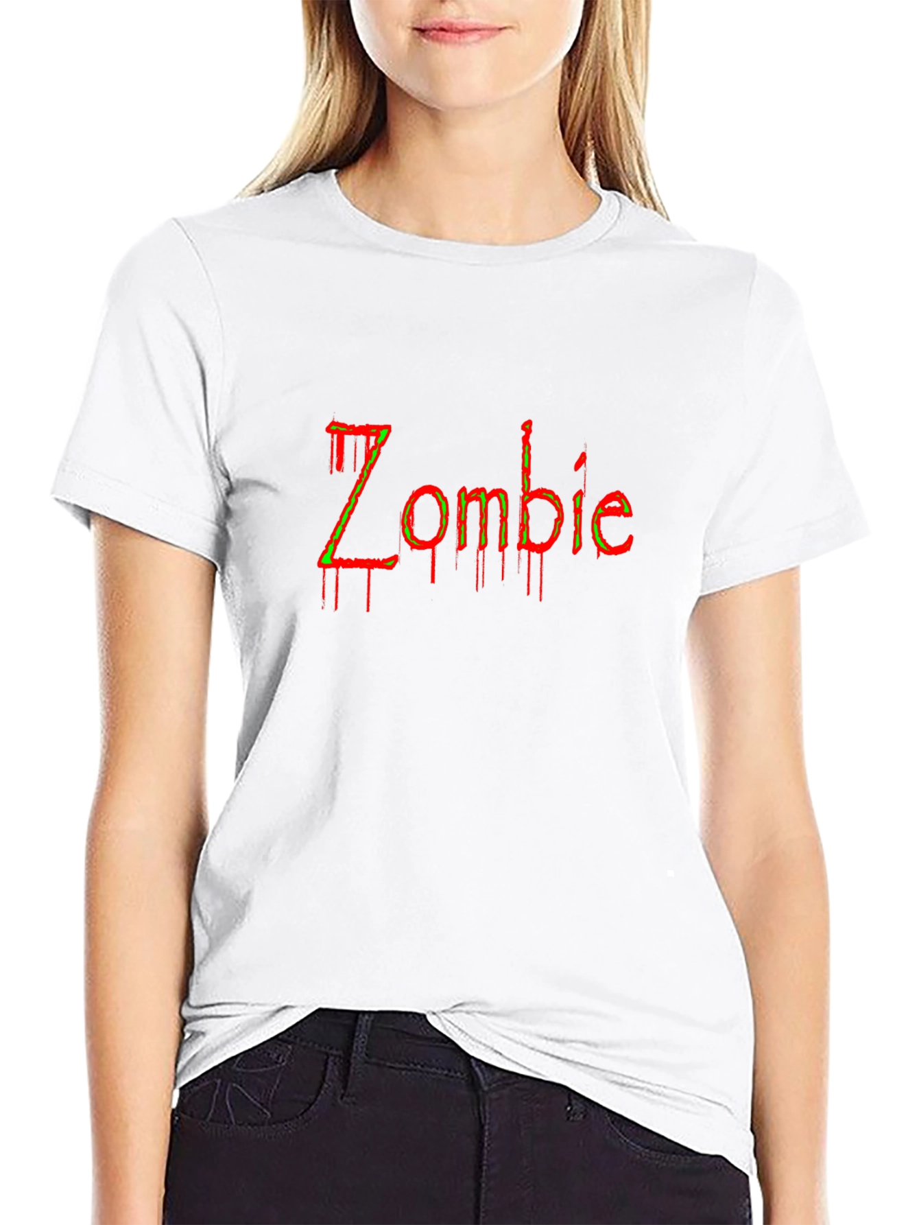 Zombie Graphic Tee - Mens Black T-Shirt