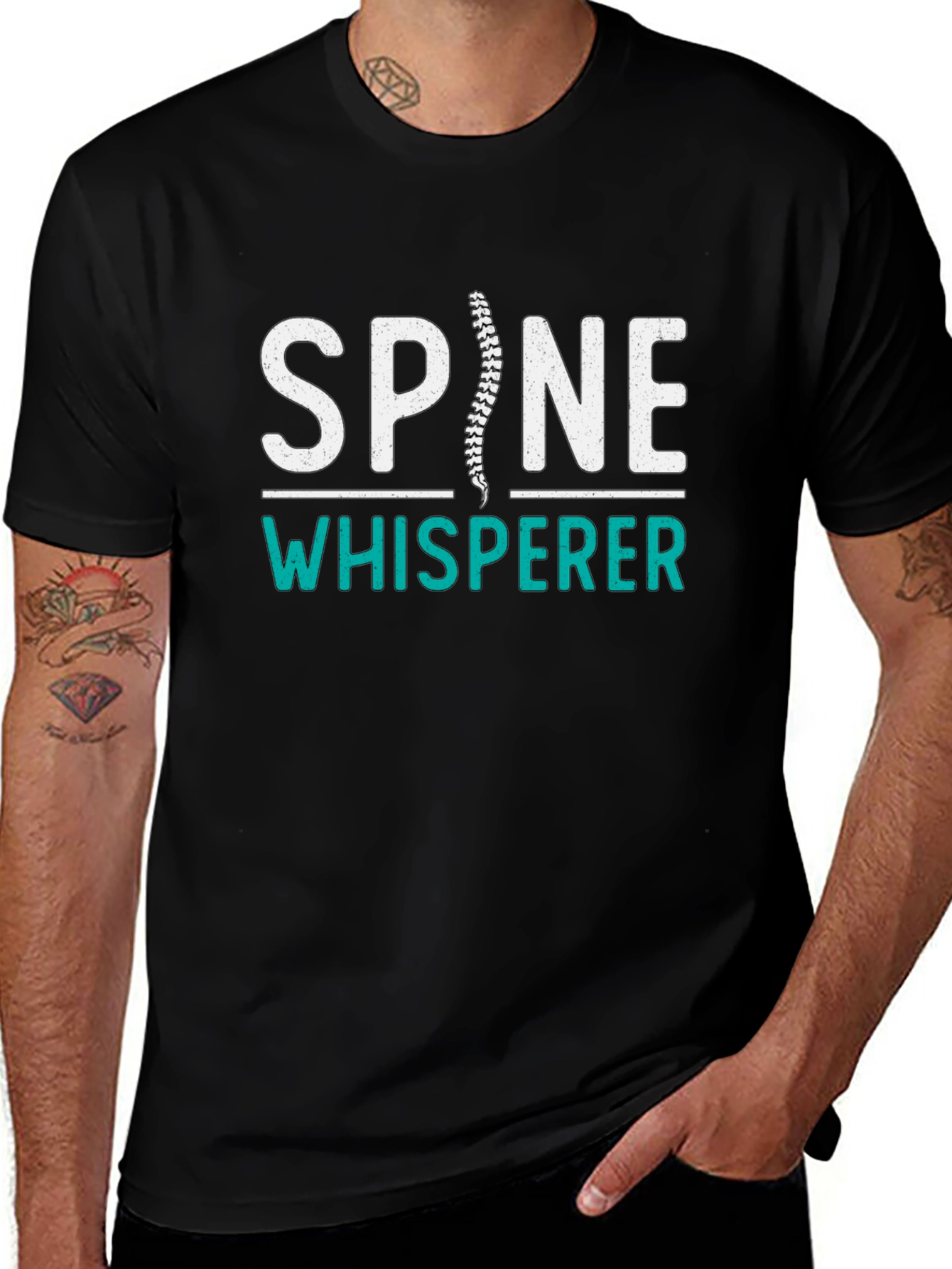Spine Whisperer Graphic T-Shirt