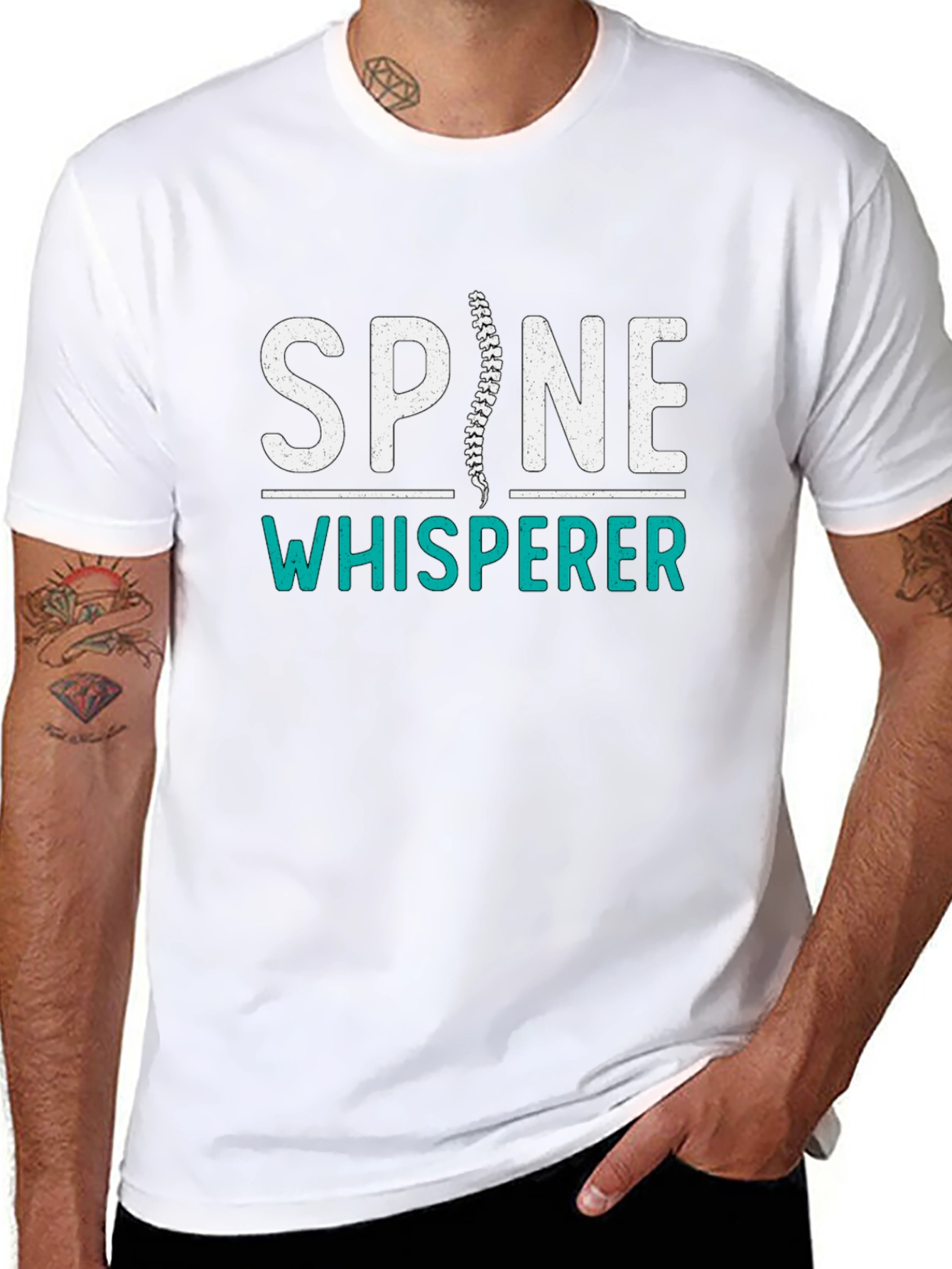 Spine Whisperer Graphic T-Shirt