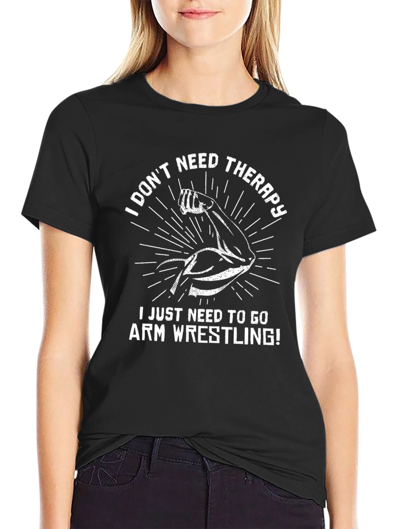 Arm Wrestling Therapy T-Shirt