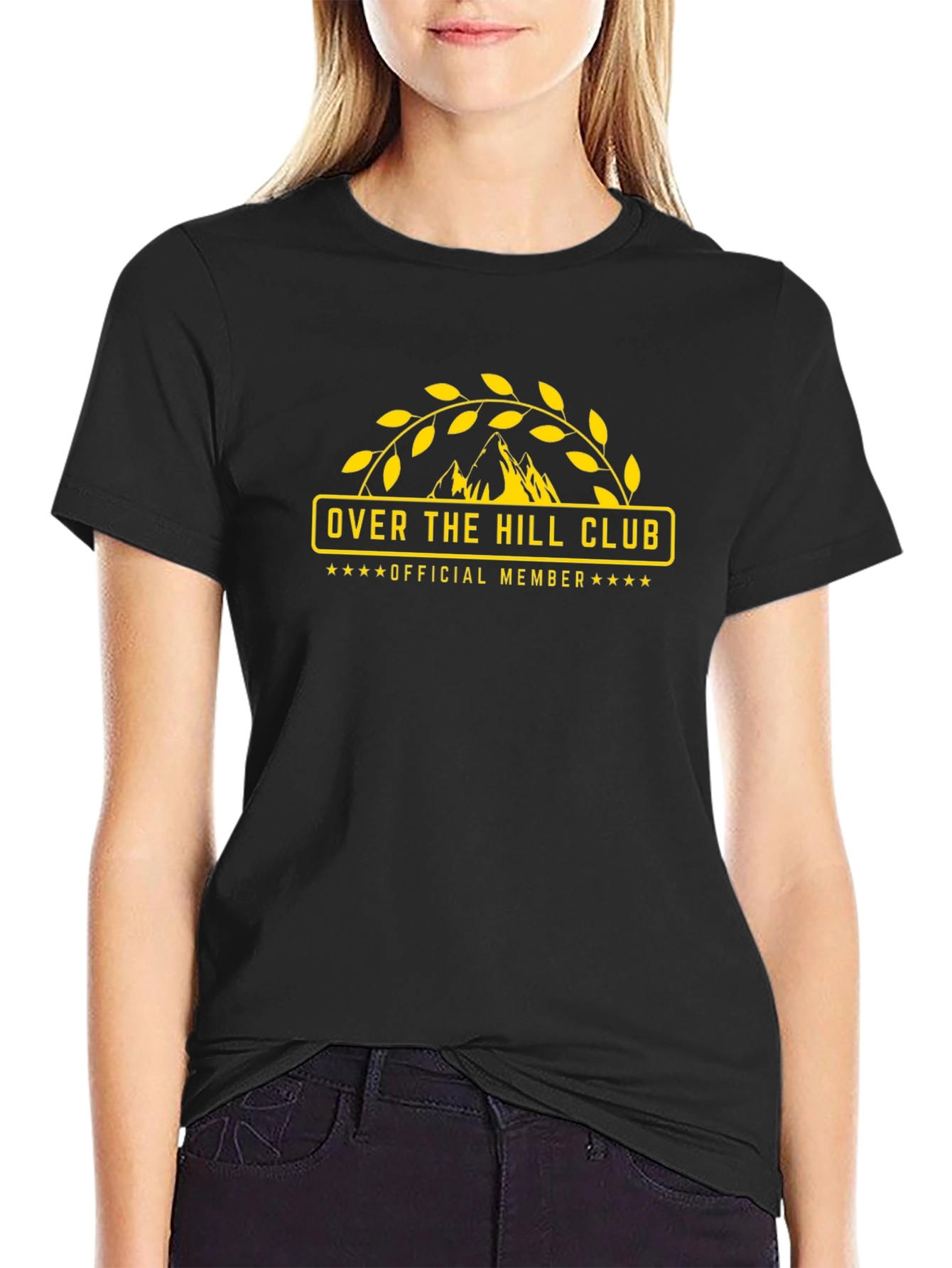 Over The Hill Club T-Shirt - Official Member