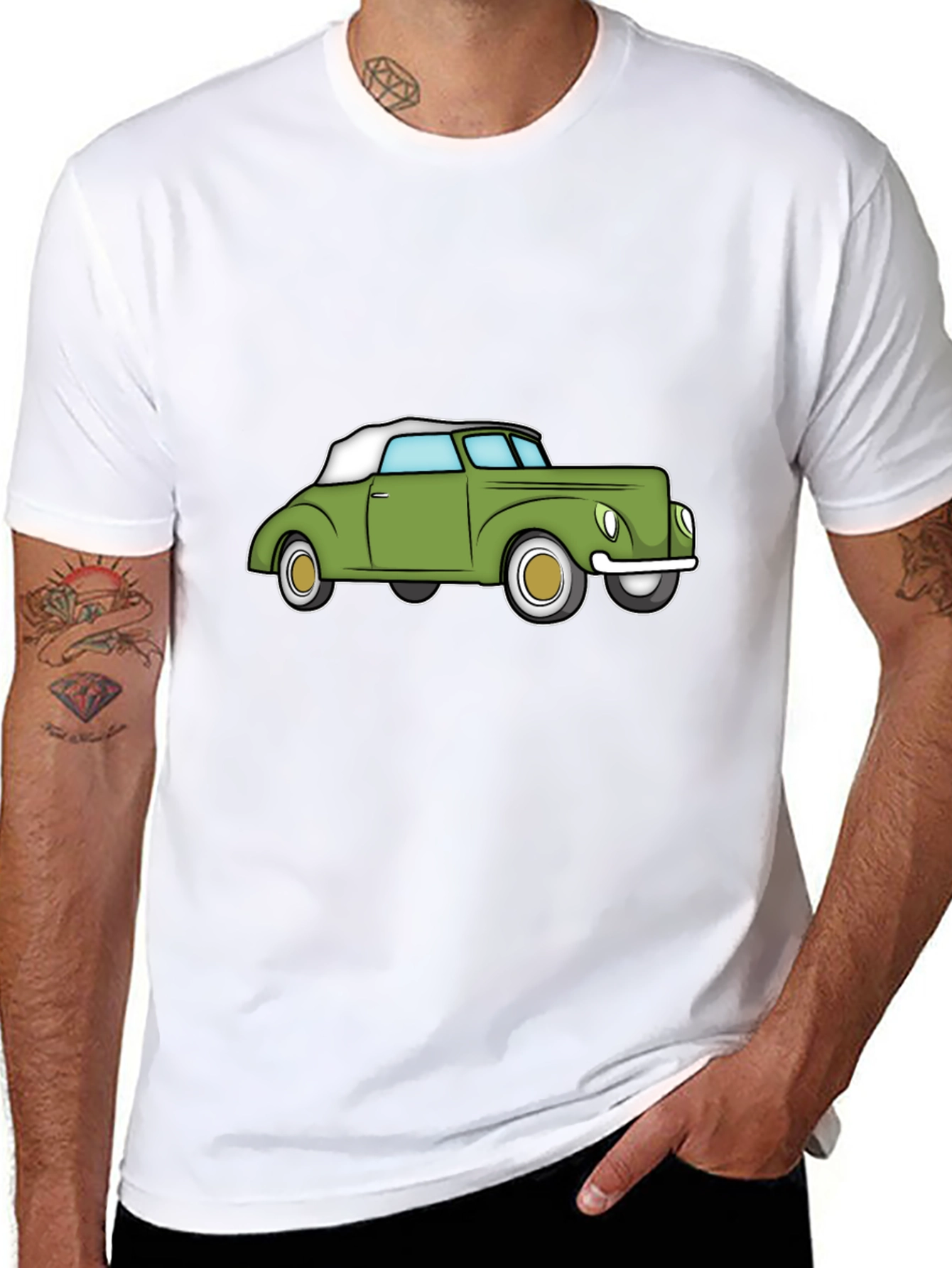 Classic Car Graphic T-Shirt