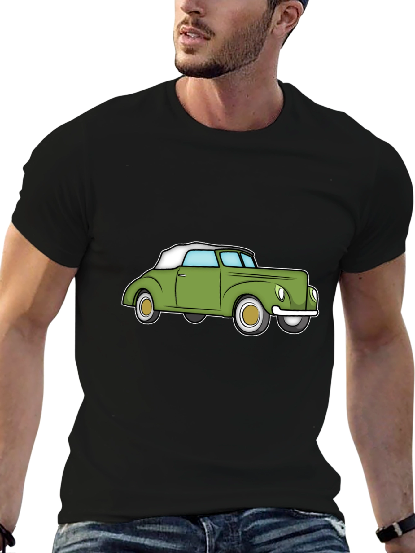 Classic Car Graphic T-Shirt