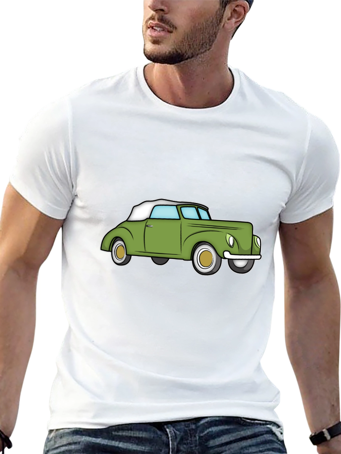 Classic Car Graphic T-Shirt