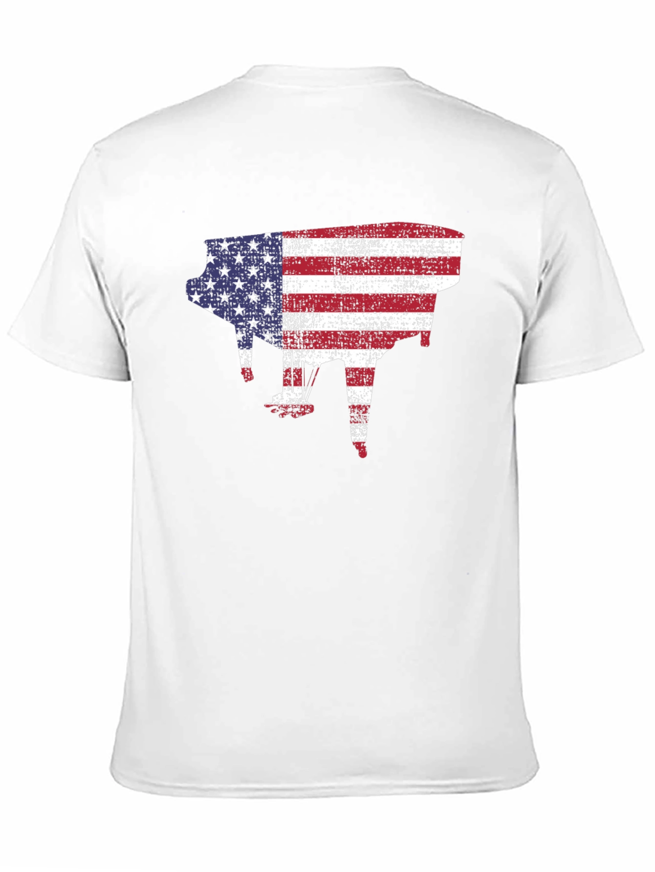 American Flag Piano T-Shirt