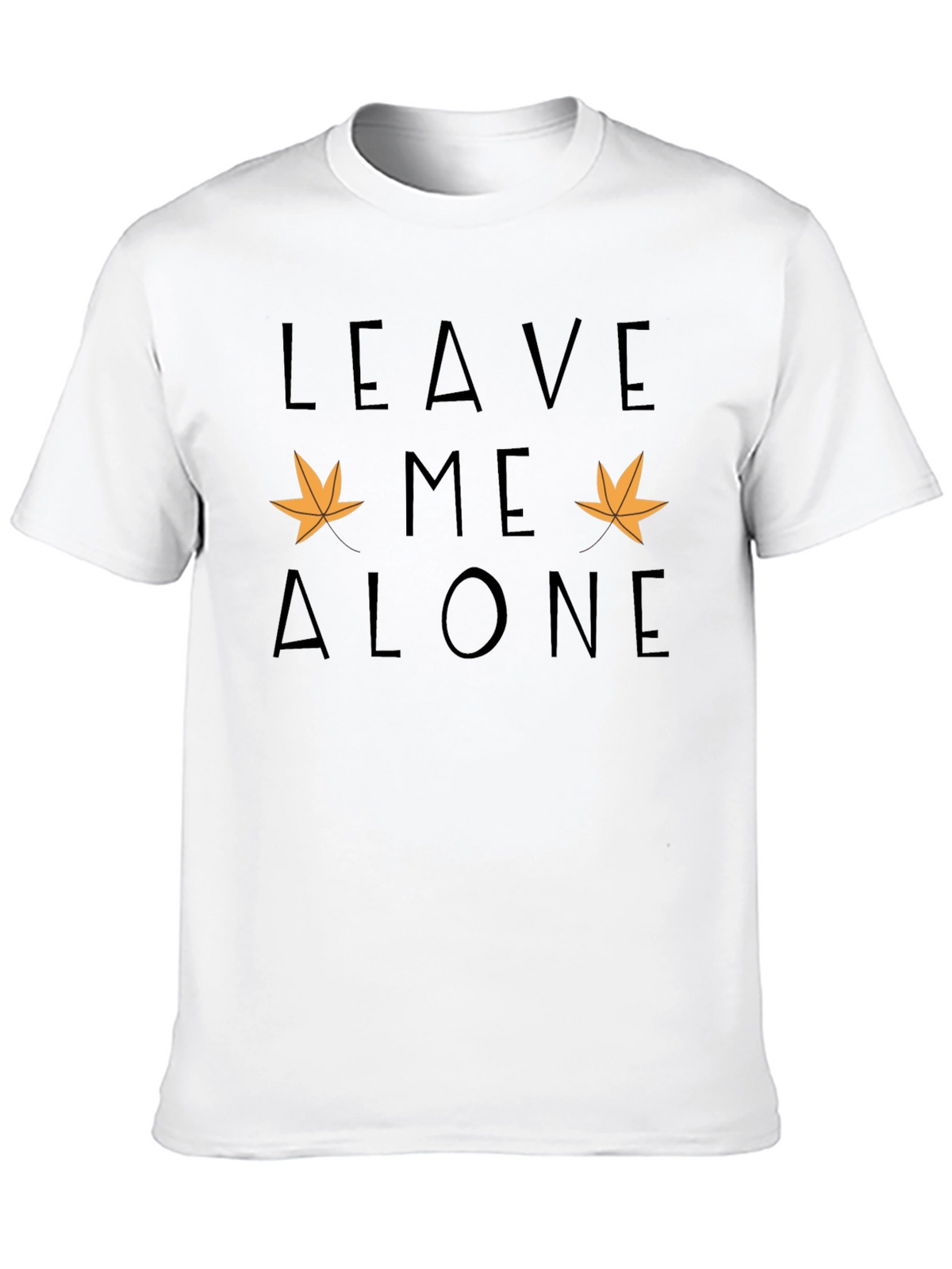 Leave Me Alone Fall Graphic Tee