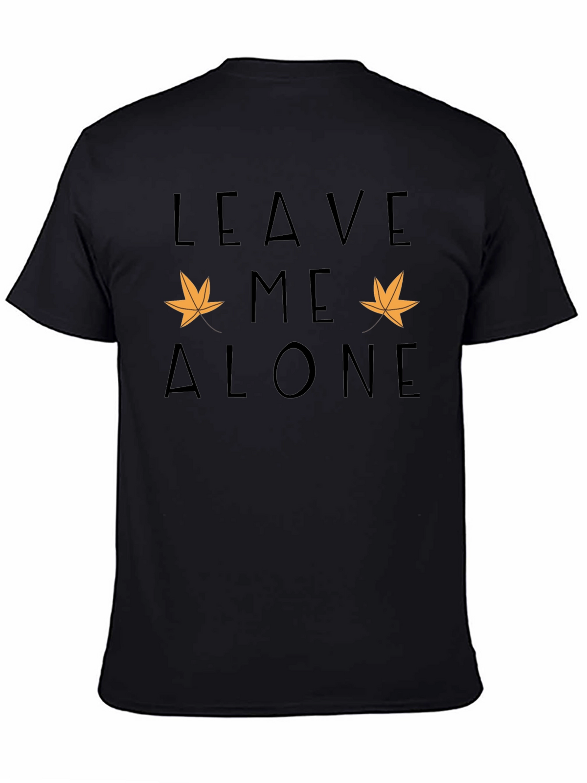 Leave Me Alone Fall Graphic Tee