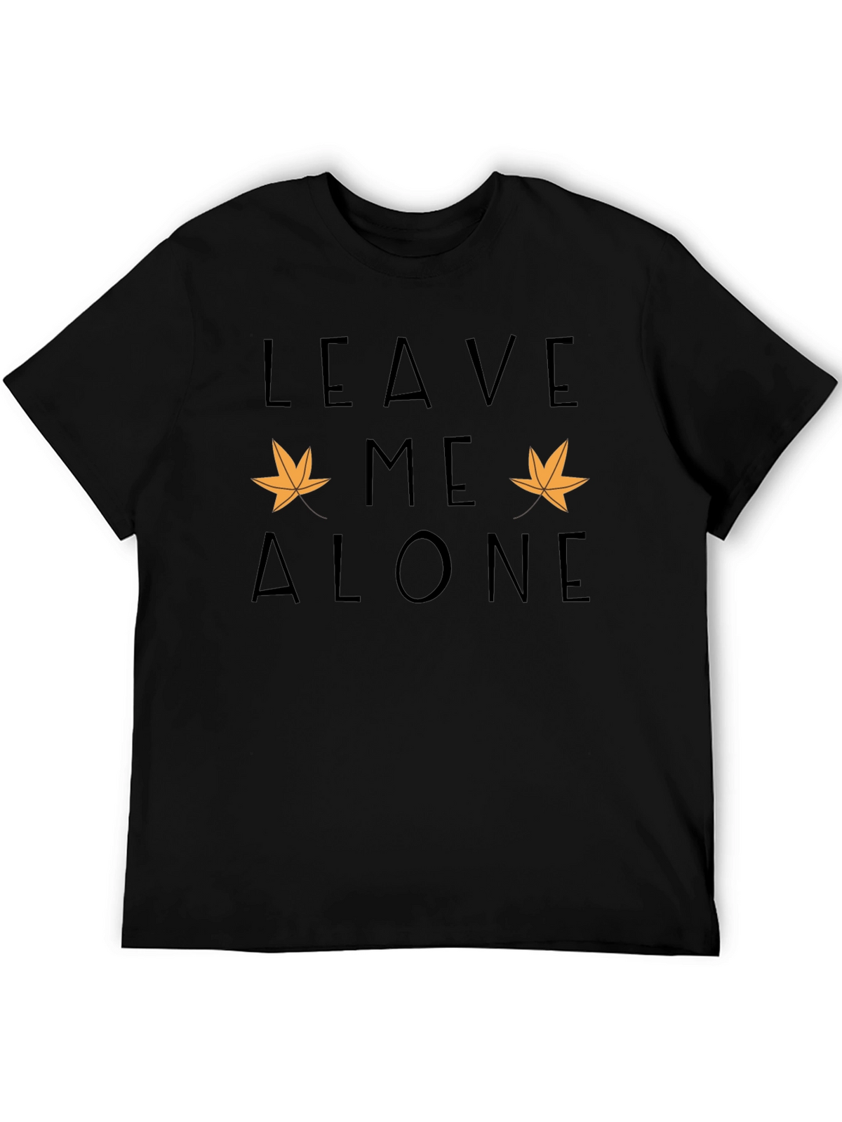 Leave Me Alone Fall Graphic Tee