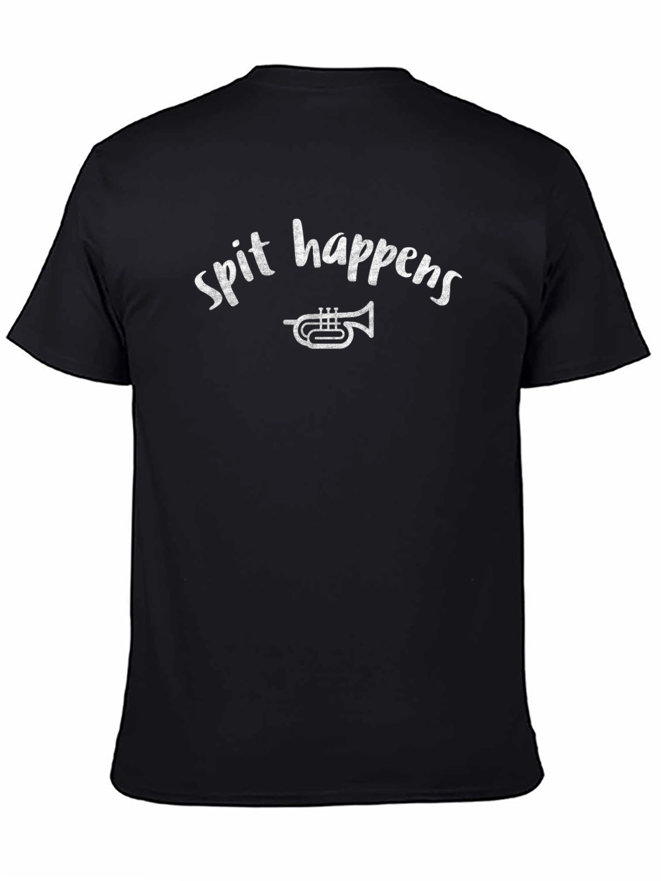 Spit Happens Trumpet T-Shirt - Music Lover Tee