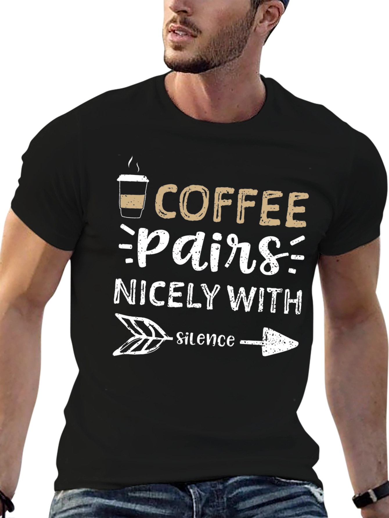 Coffee Pairs Nicely With Silence T-Shirt