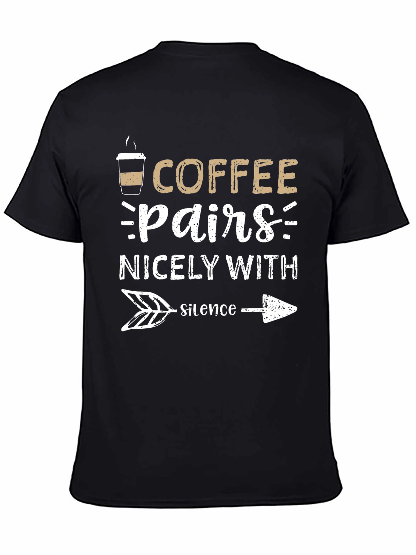 Coffee Pairs Nicely With Silence T-Shirt