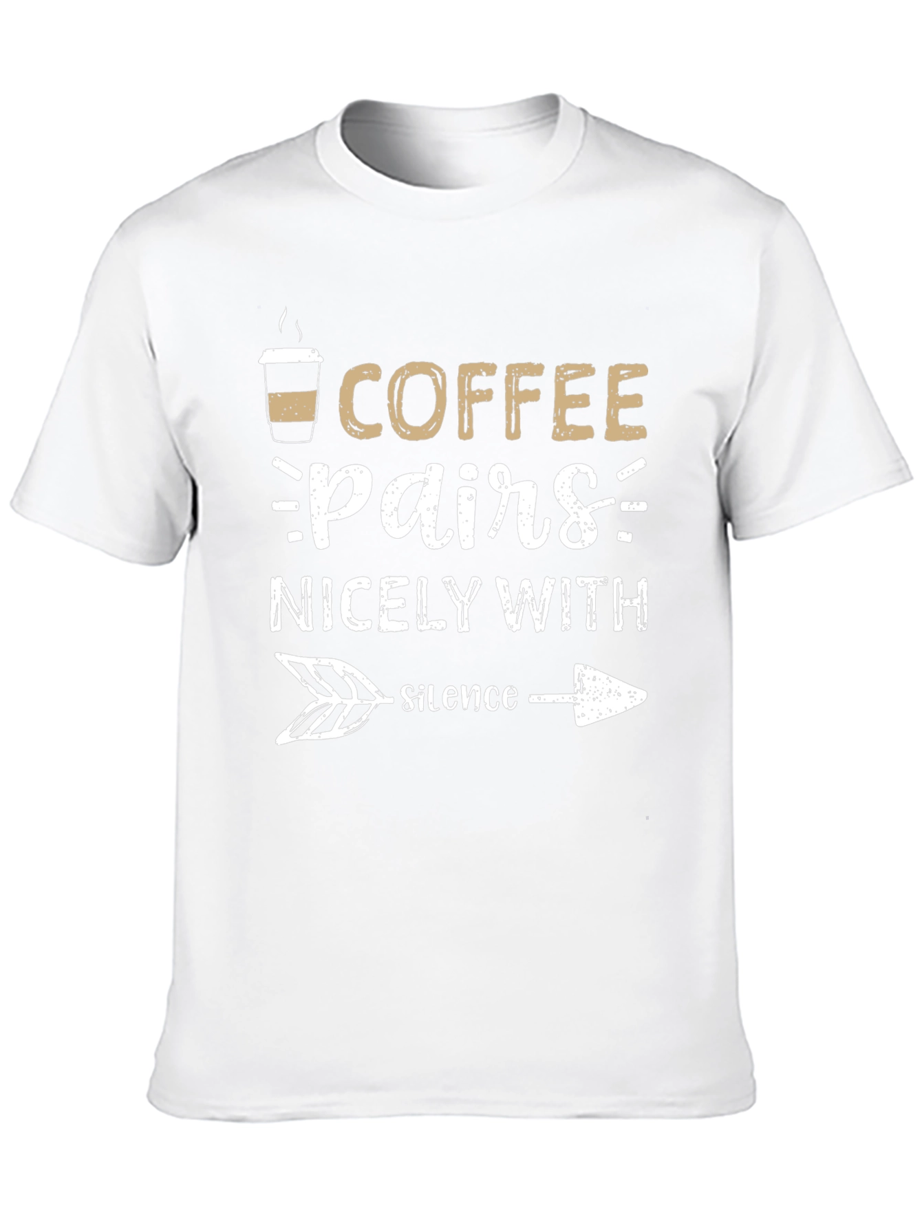 Coffee Pairs Nicely With Silence T-Shirt