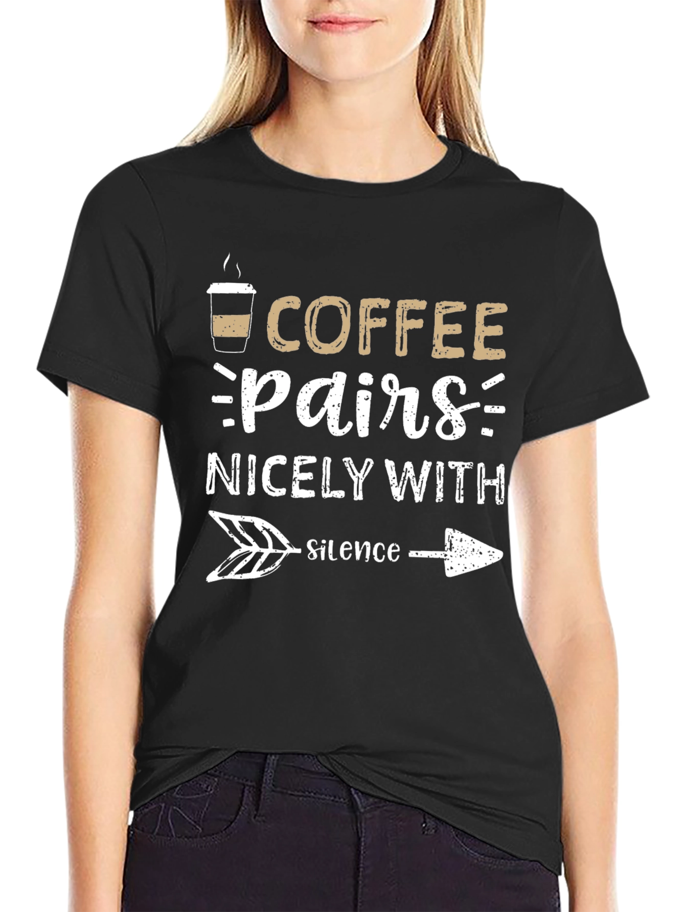Coffee Pairs Nicely With Silence T-Shirt
