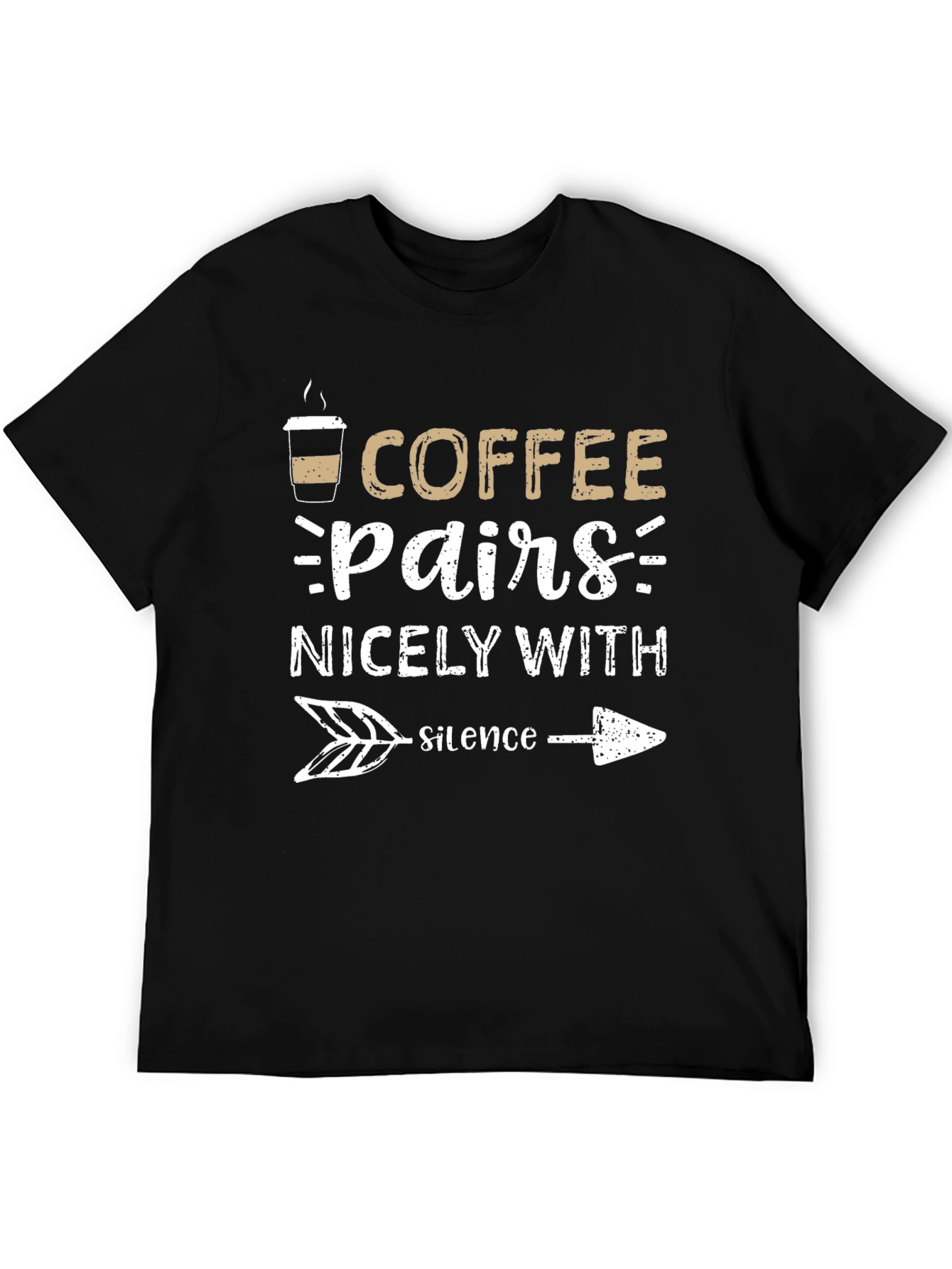 Coffee Pairs Nicely With Silence T-Shirt