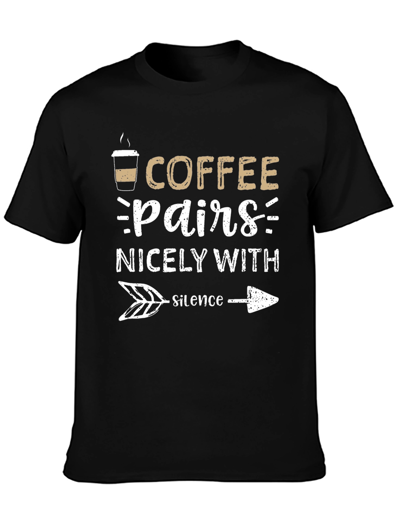 Coffee Pairs Nicely With Silence T-Shirt